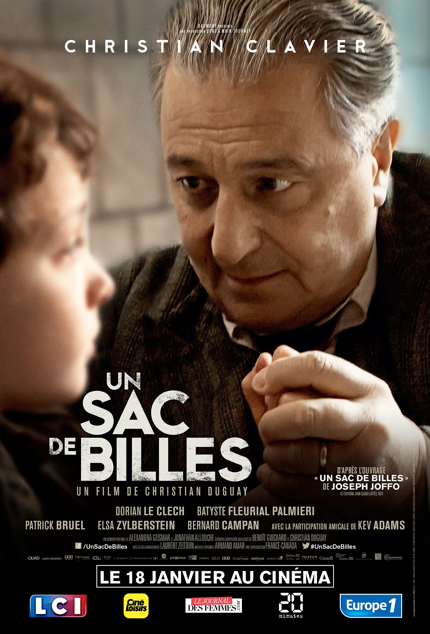 Mega Sized Movie Poster Image for Un sac de billes (#3 of 3)