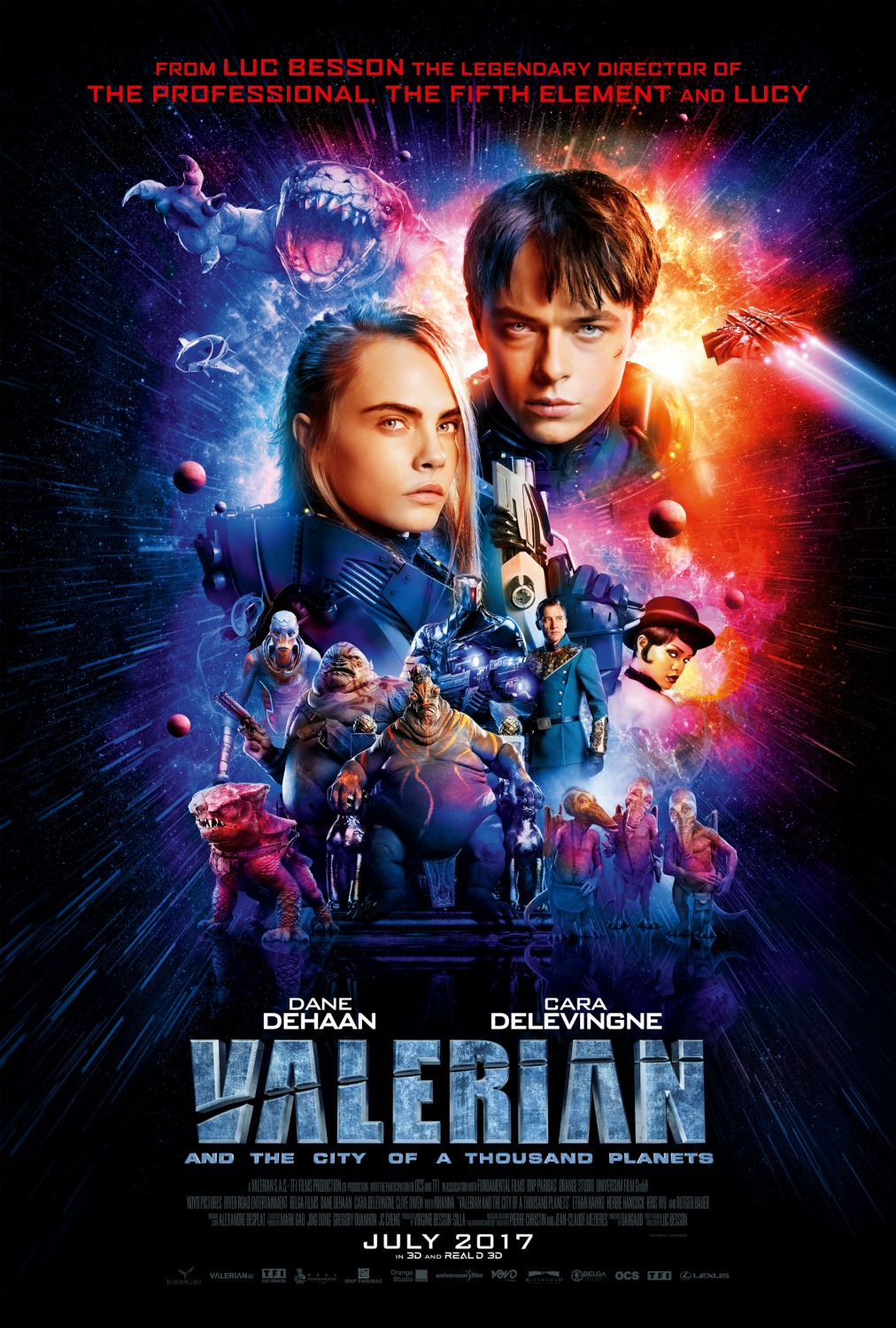 Extra Large Movie Poster Image for Valerian and the City of a Thousand Planets (#13 of 23)