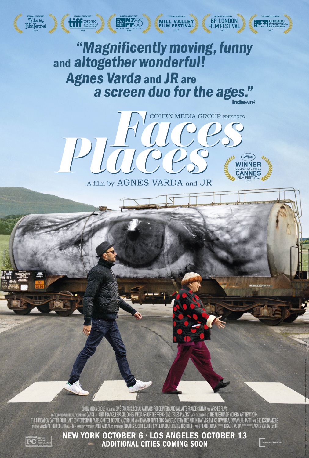 Extra Large Movie Poster Image for Visages, villages (#1 of 3)