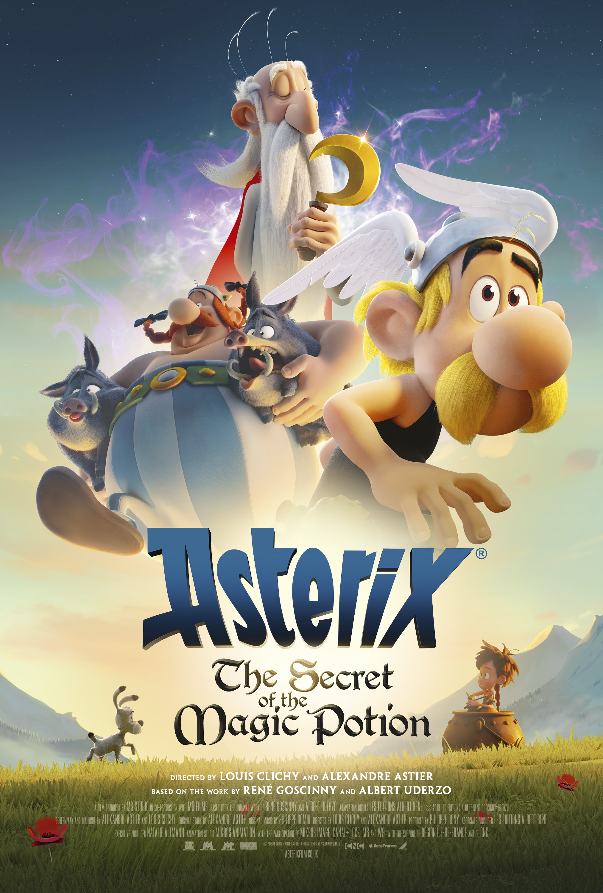 Mega Sized Movie Poster Image for Astérix: Le secret de la potion magique (#2 of 8)