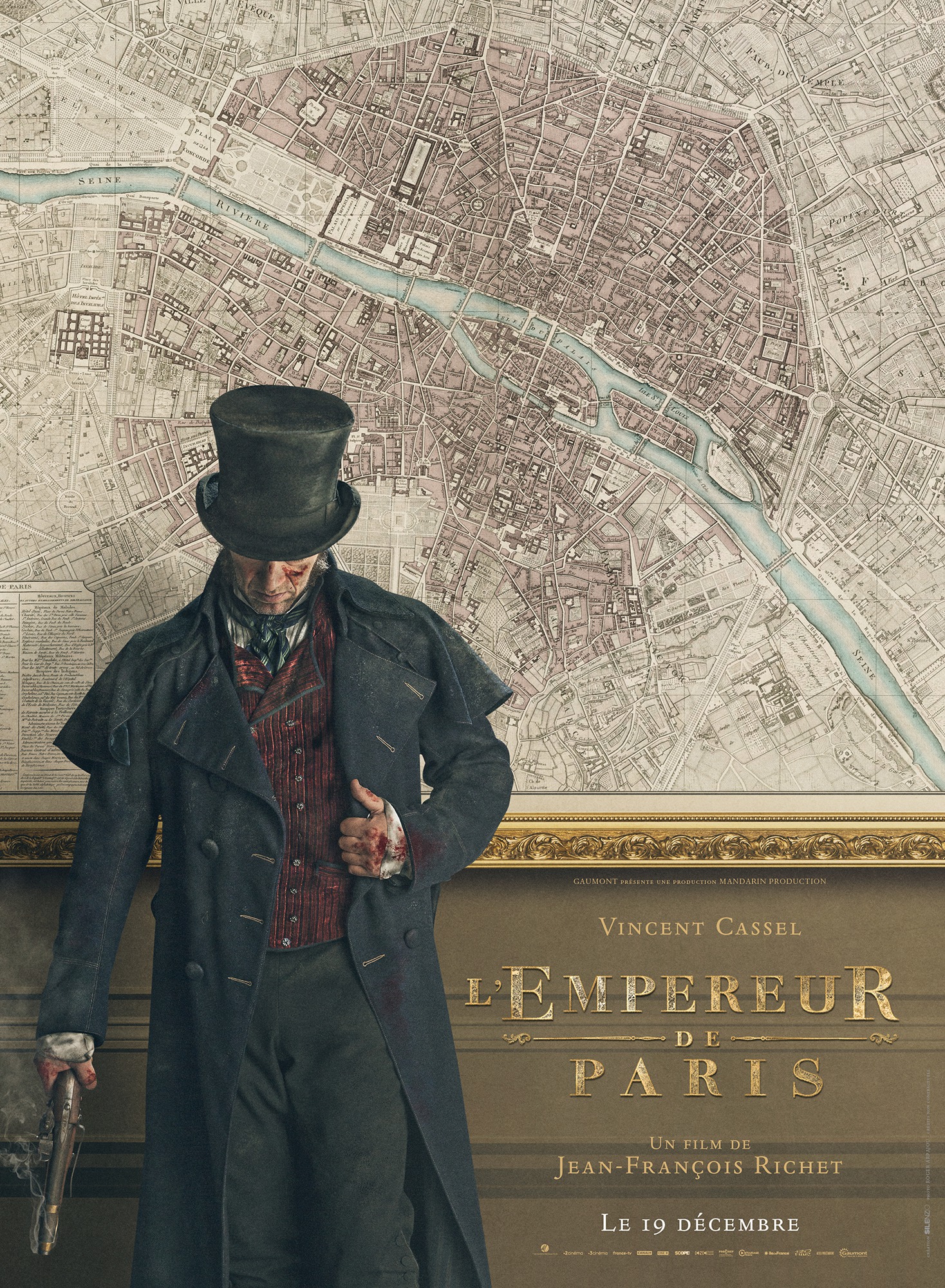 Mega Sized Movie Poster Image for L'Empereur de Paris (#1 of 10)