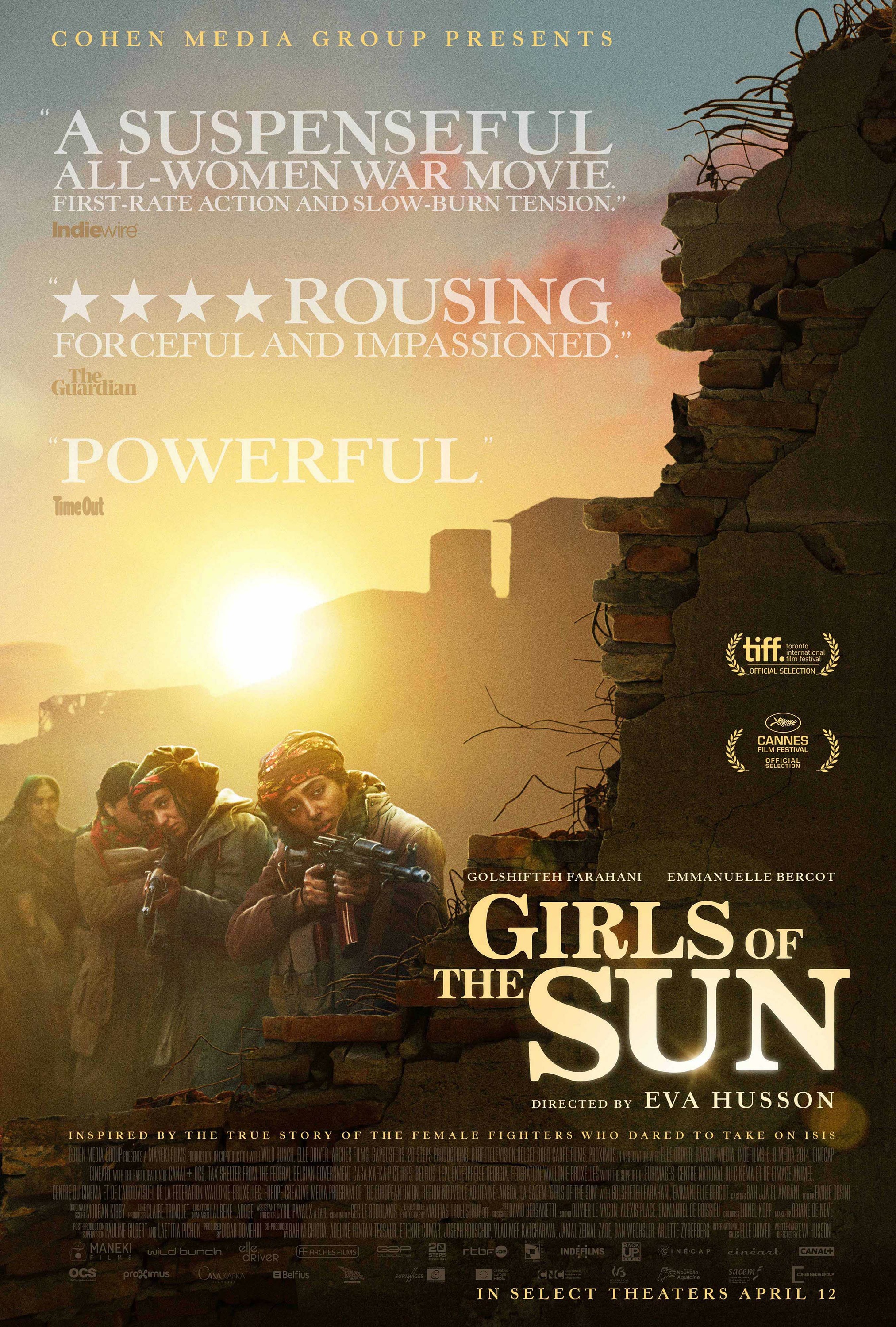 Mega Sized Movie Poster Image for Les filles du soleil (#2 of 4)
