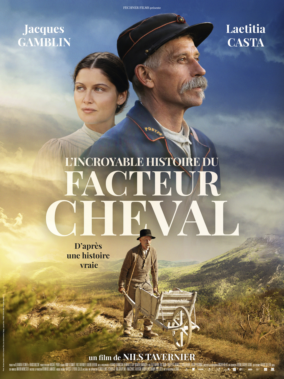 Extra Large Movie Poster Image for L'incroyable histoire du facteur Cheval 