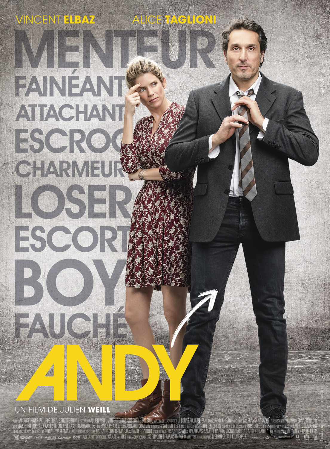 Extra Large Movie Poster Image for Andy 