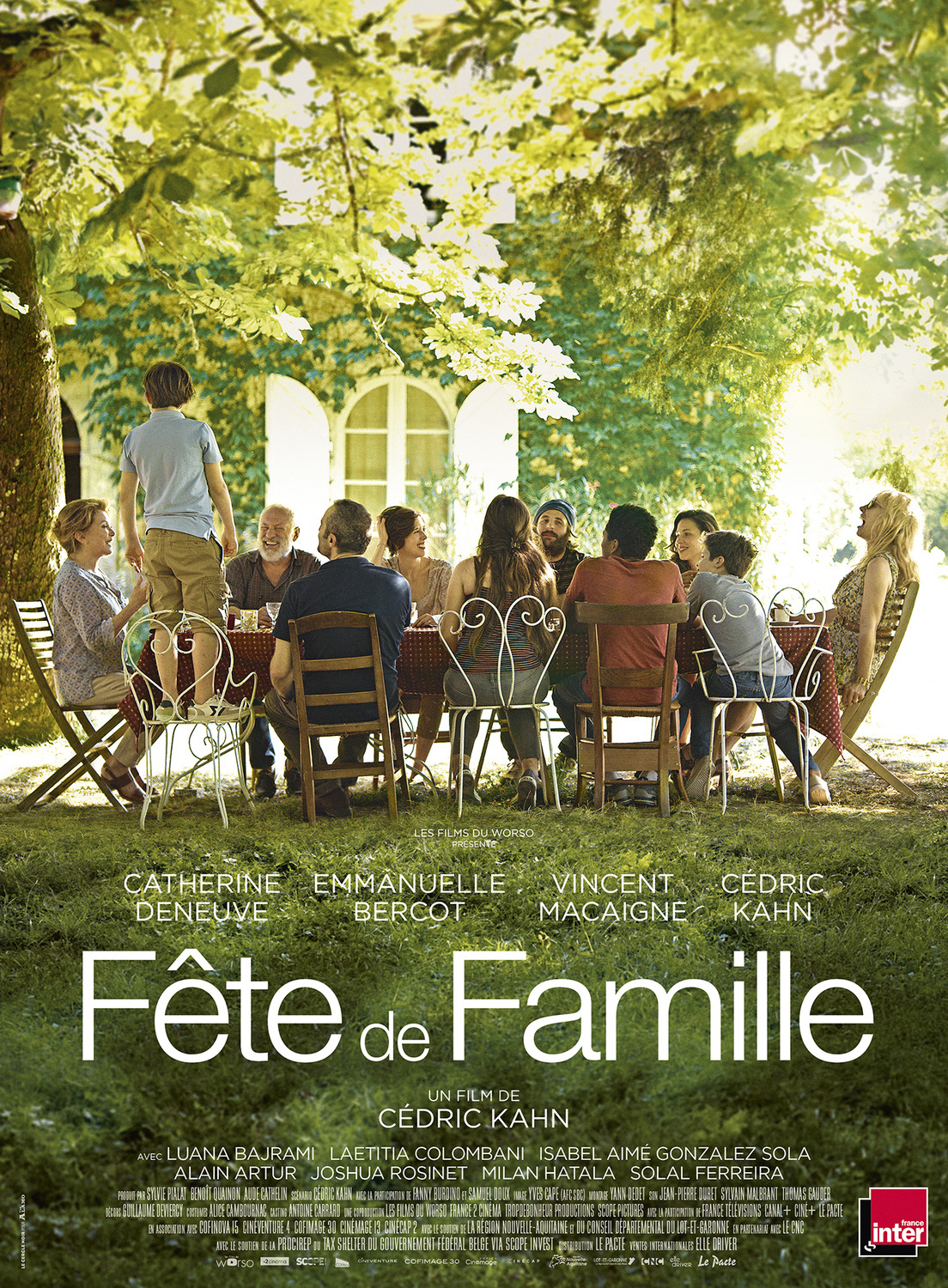 Extra Large Movie Poster Image for Fête de Famille 