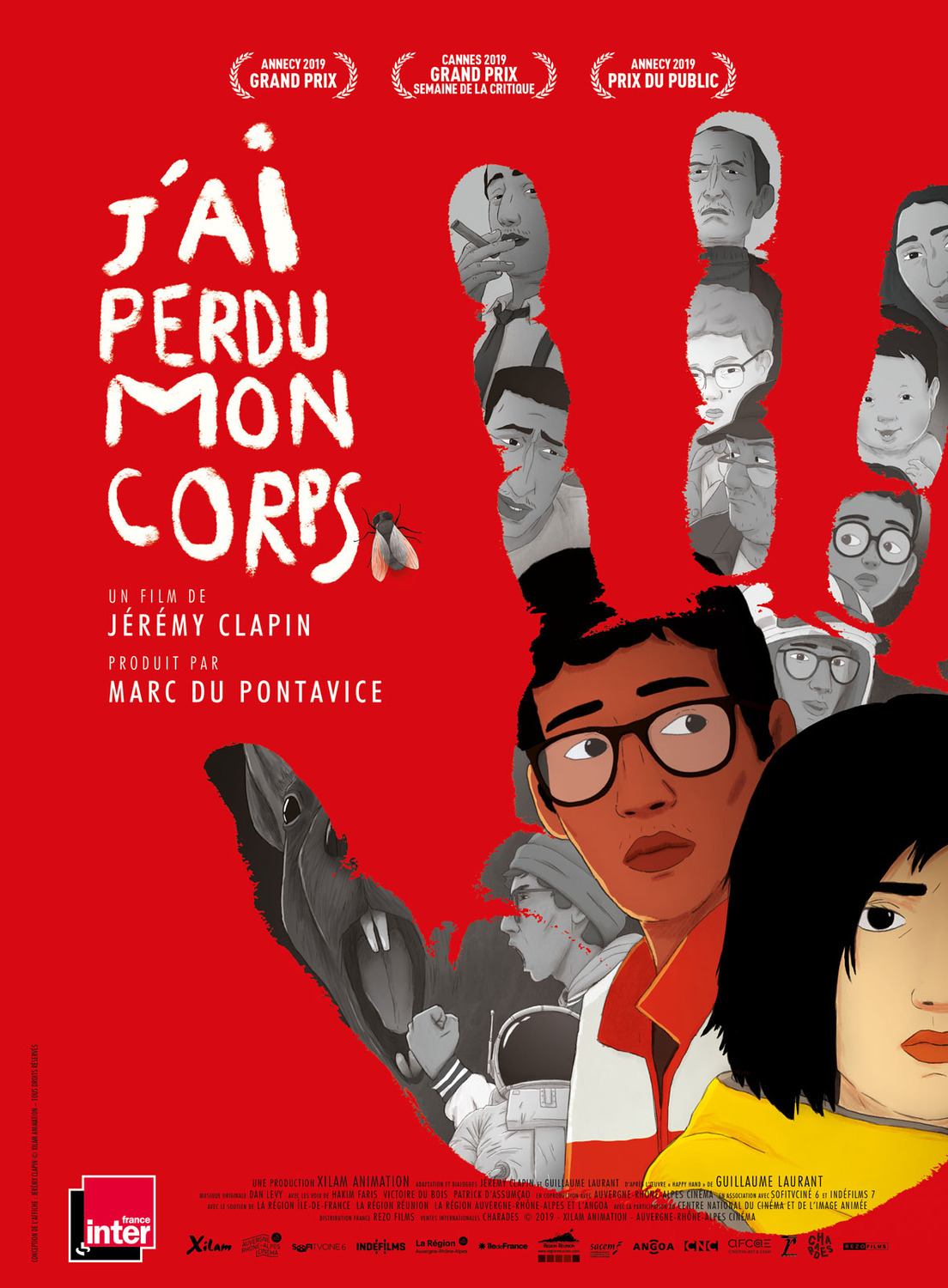 Extra Large Movie Poster Image for J'ai perdu mon corps (#1 of 2)