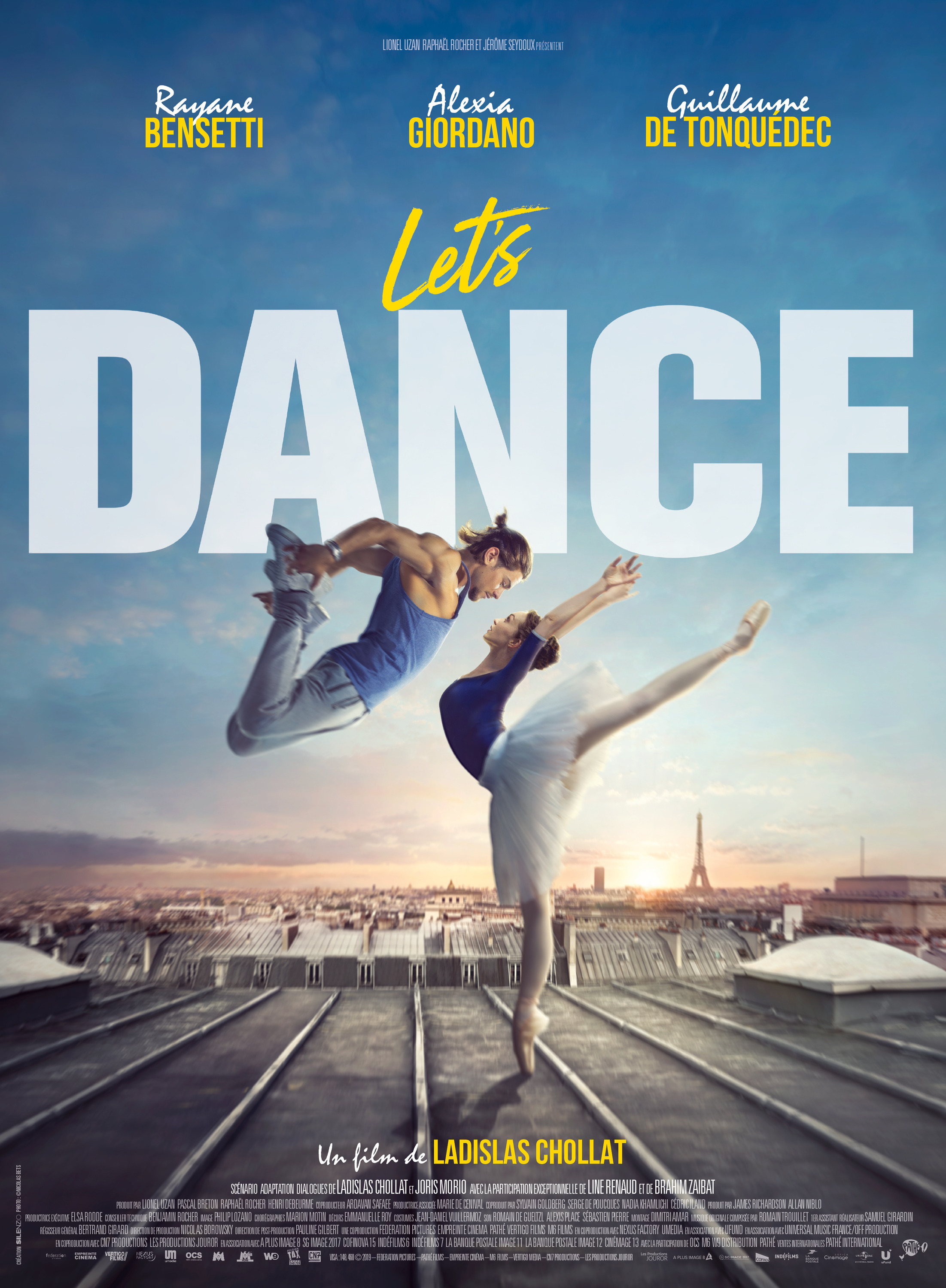 Mega Sized Movie Poster Image for Let's Dance 