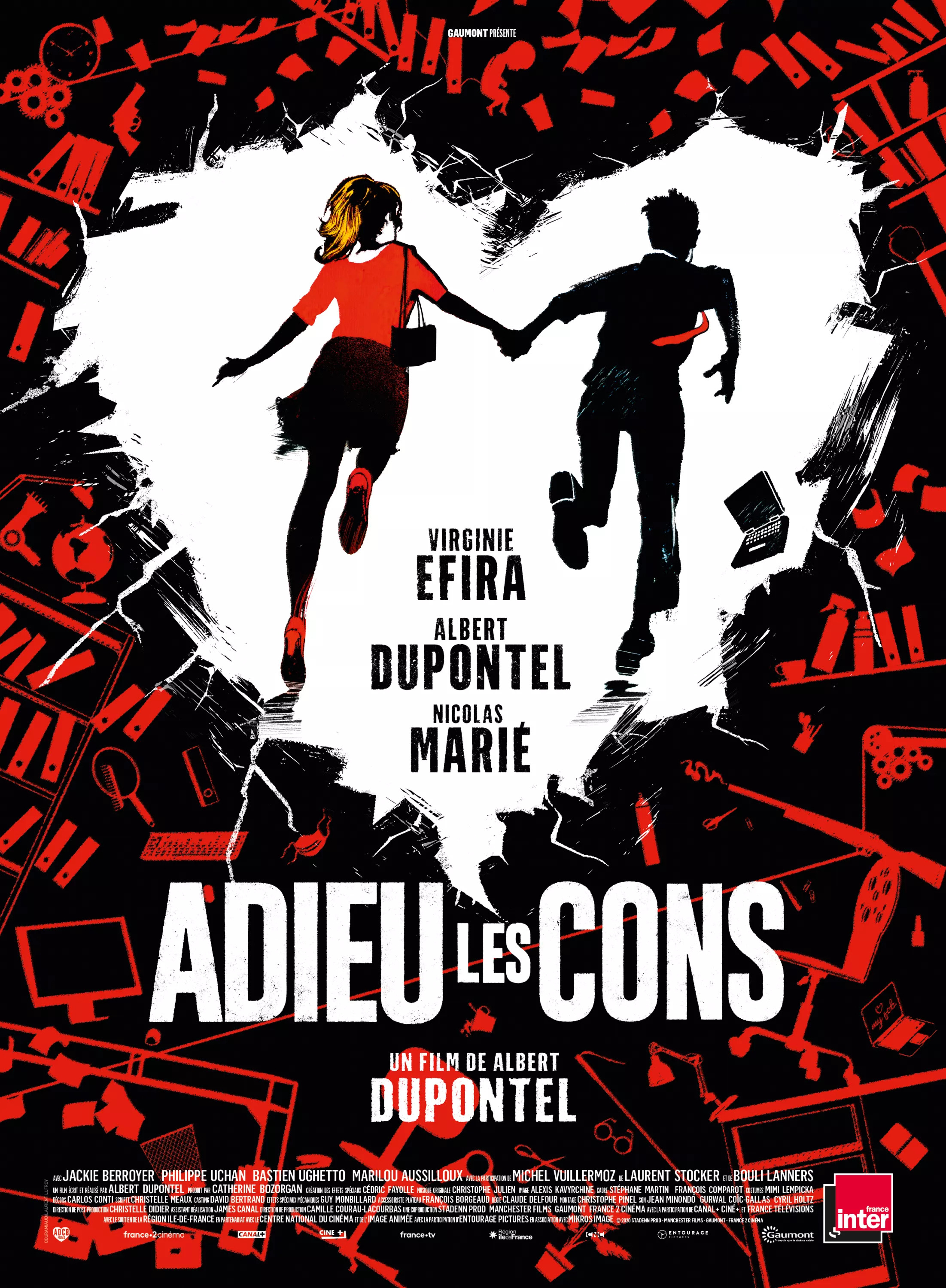Mega Sized Movie Poster Image for Adieu les cons (#1 of 2)