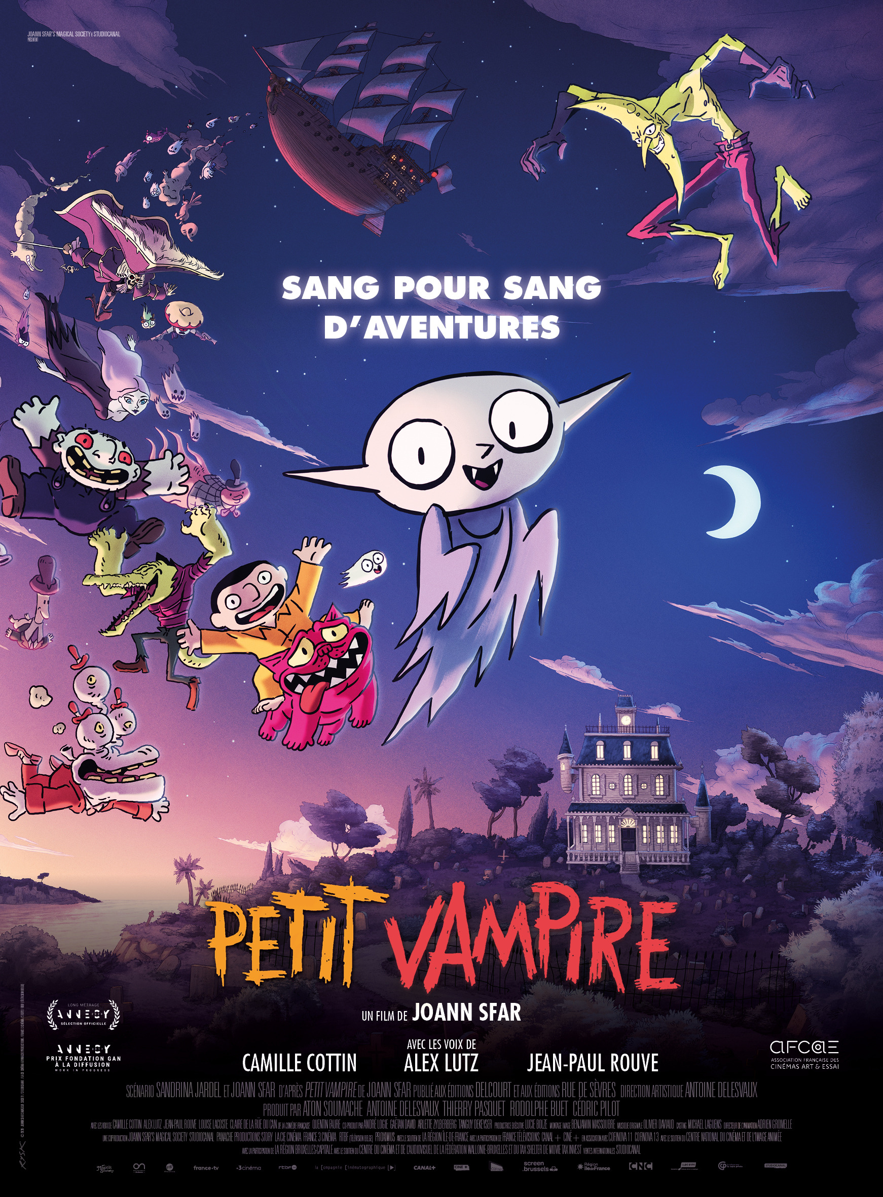 Mega Sized Movie Poster Image for Petit vampire (#1 of 3)