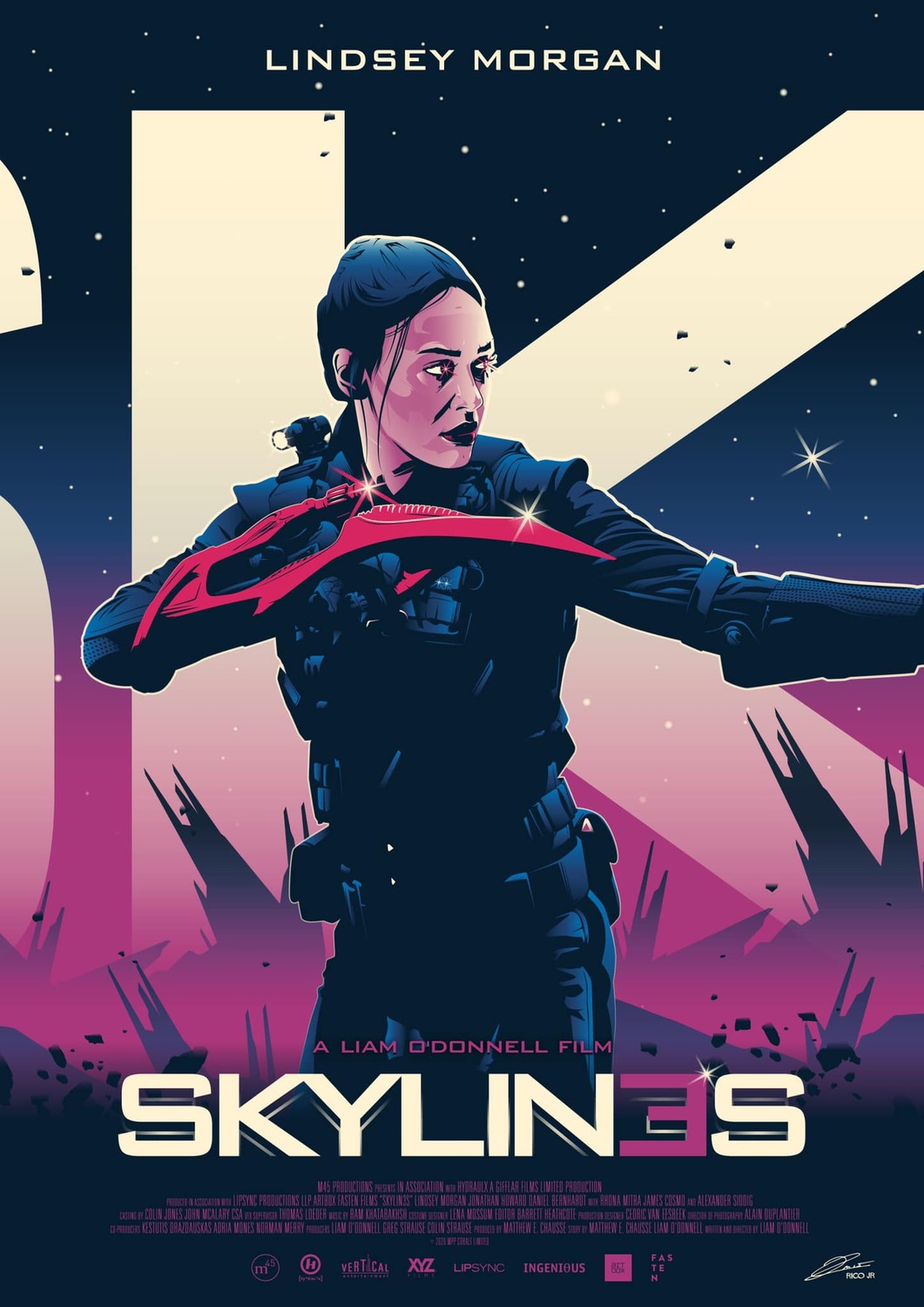 Extra Large Movie Poster Image for Skylines (#4 of 10)