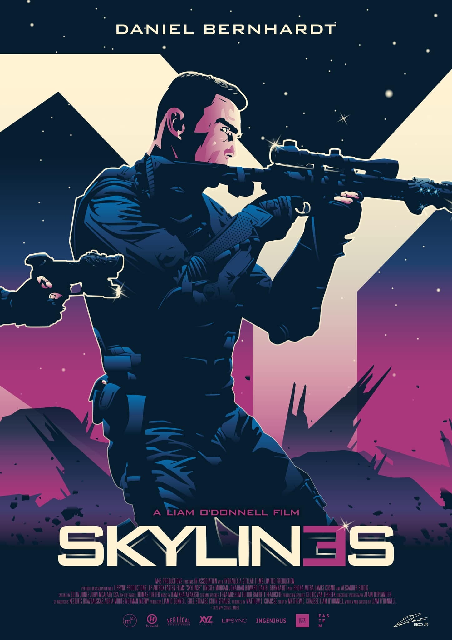 Mega Sized Movie Poster Image for Skylines (#5 of 10)
