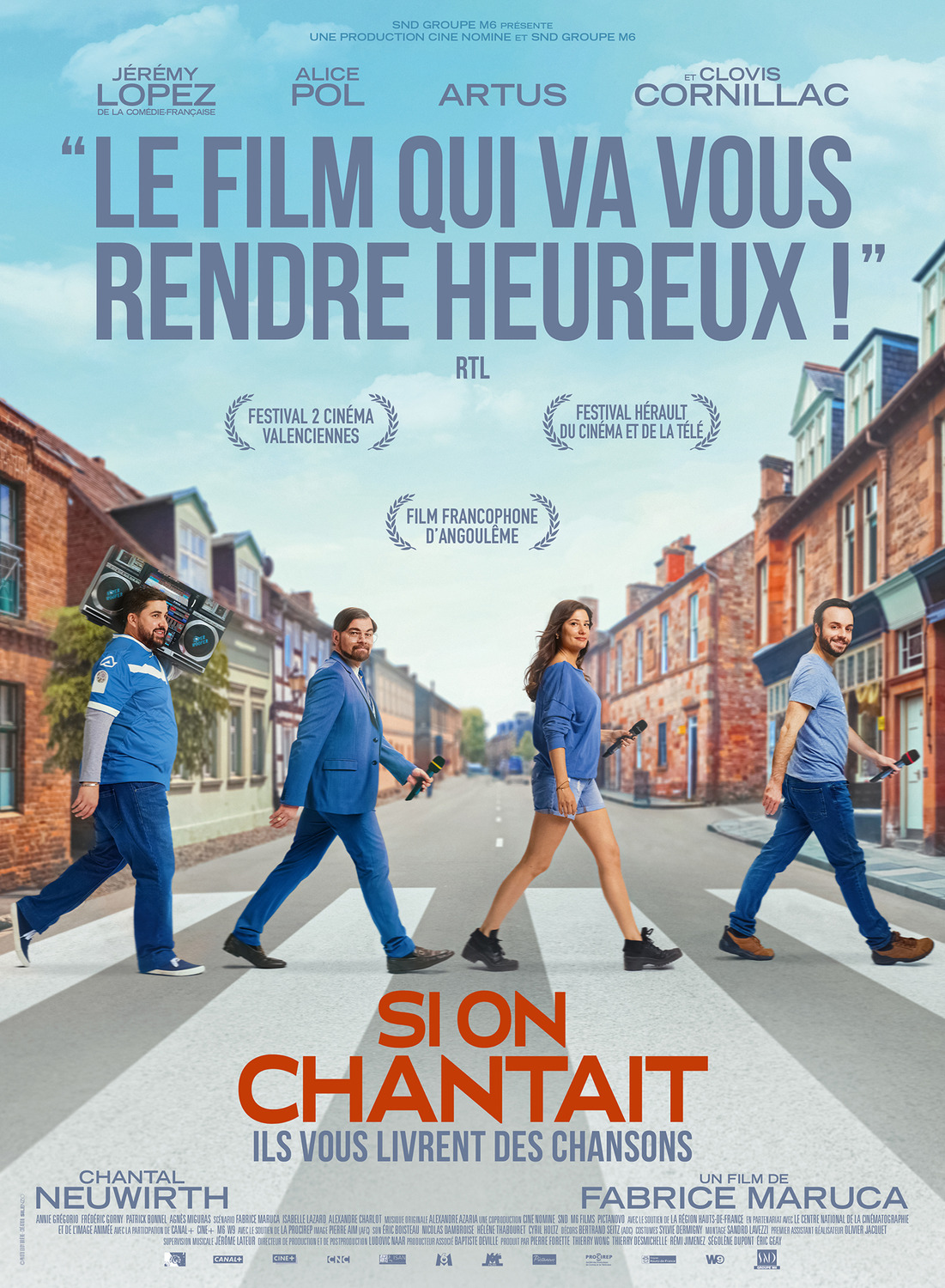 Extra Large Movie Poster Image for Si on chantait 