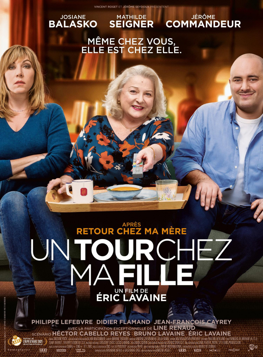 Extra Large Movie Poster Image for Un tour chez ma fille 