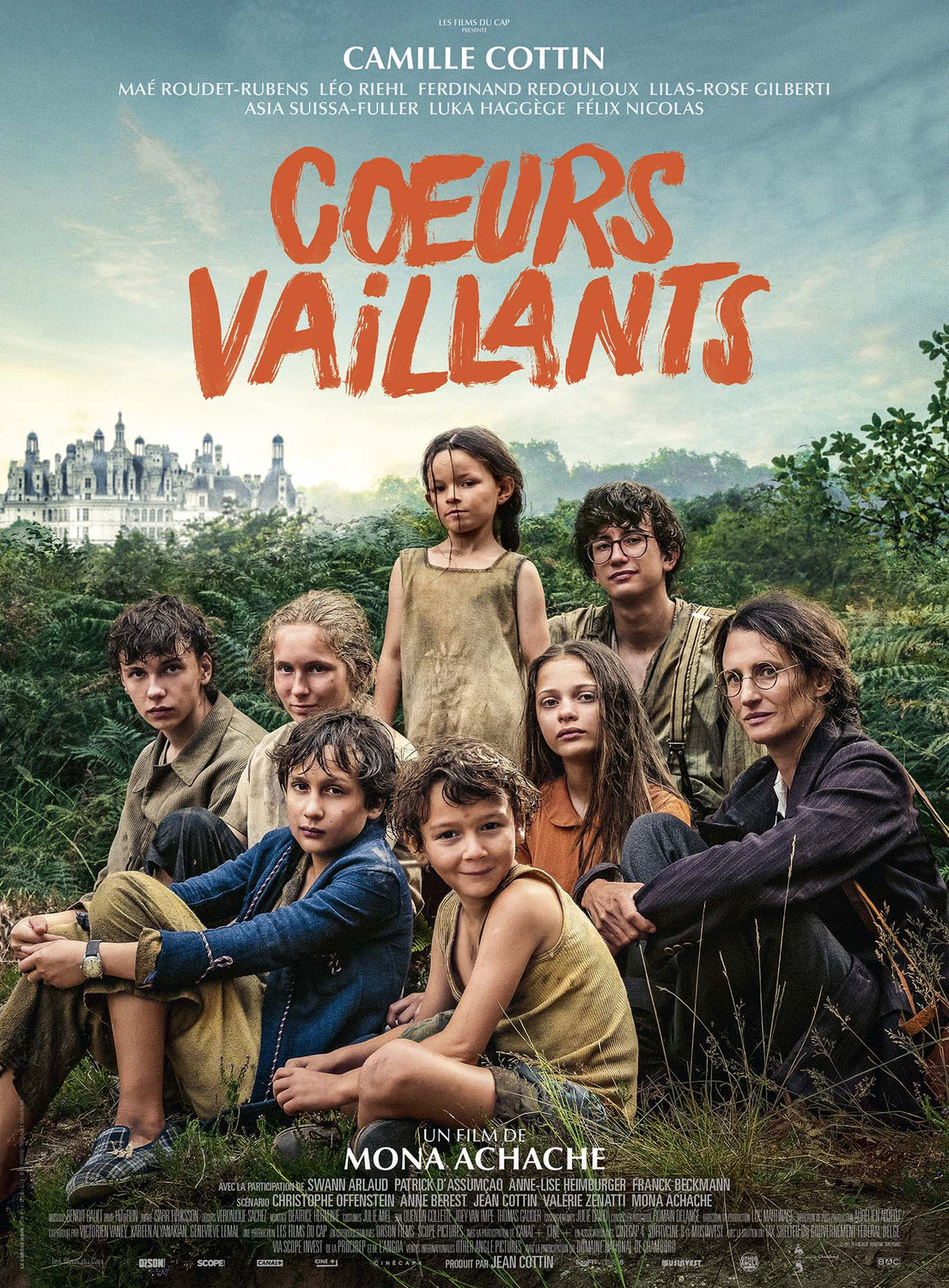 Extra Large Movie Poster Image for Coeurs vaillants 