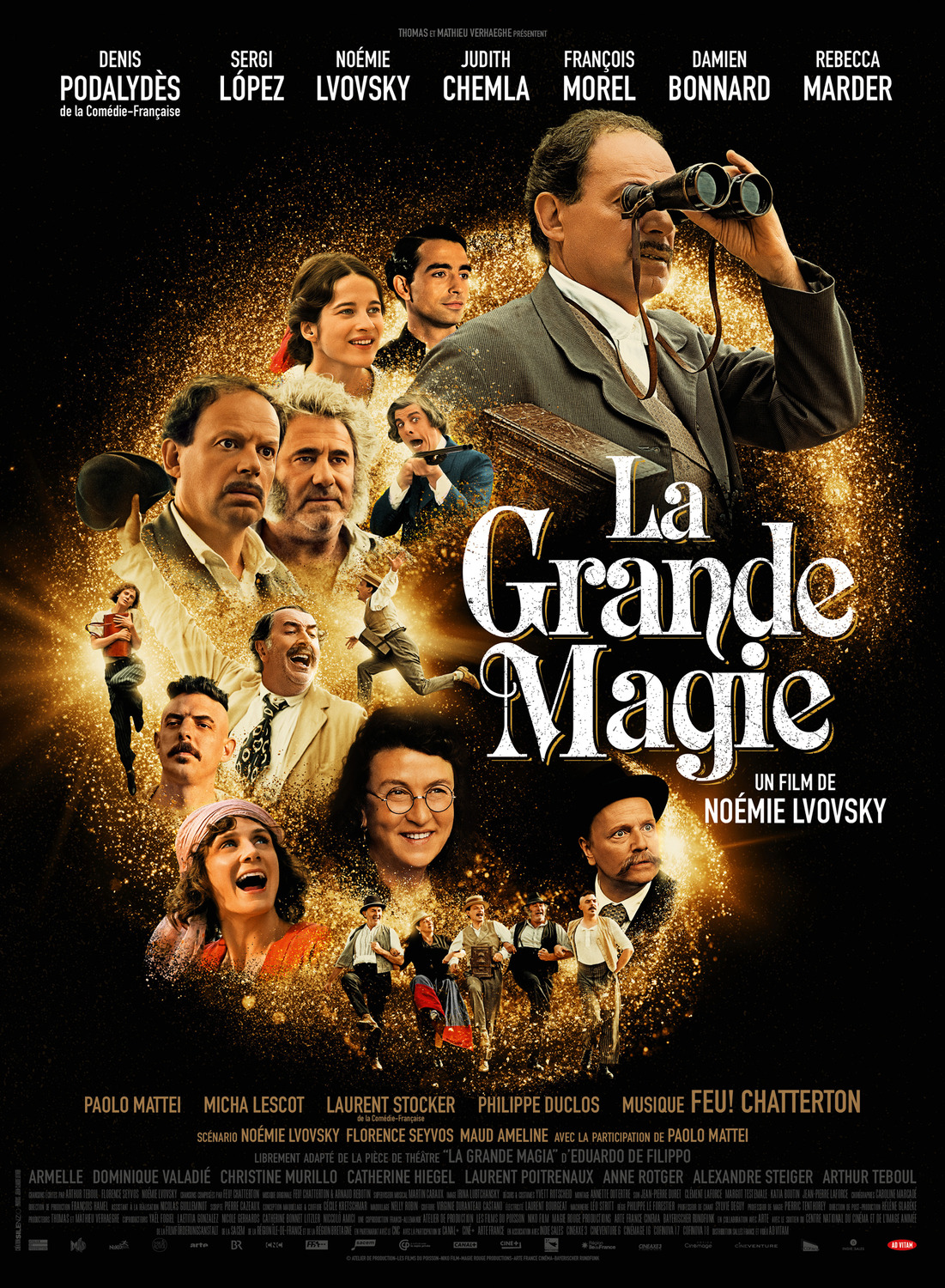 Extra Large Movie Poster Image for La grande magie 