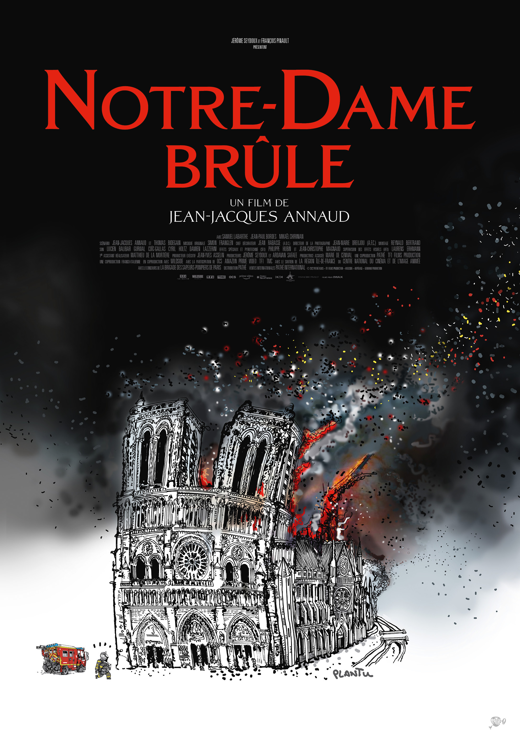 Mega Sized Movie Poster Image for Notre-Dame brûle (#1 of 2)
