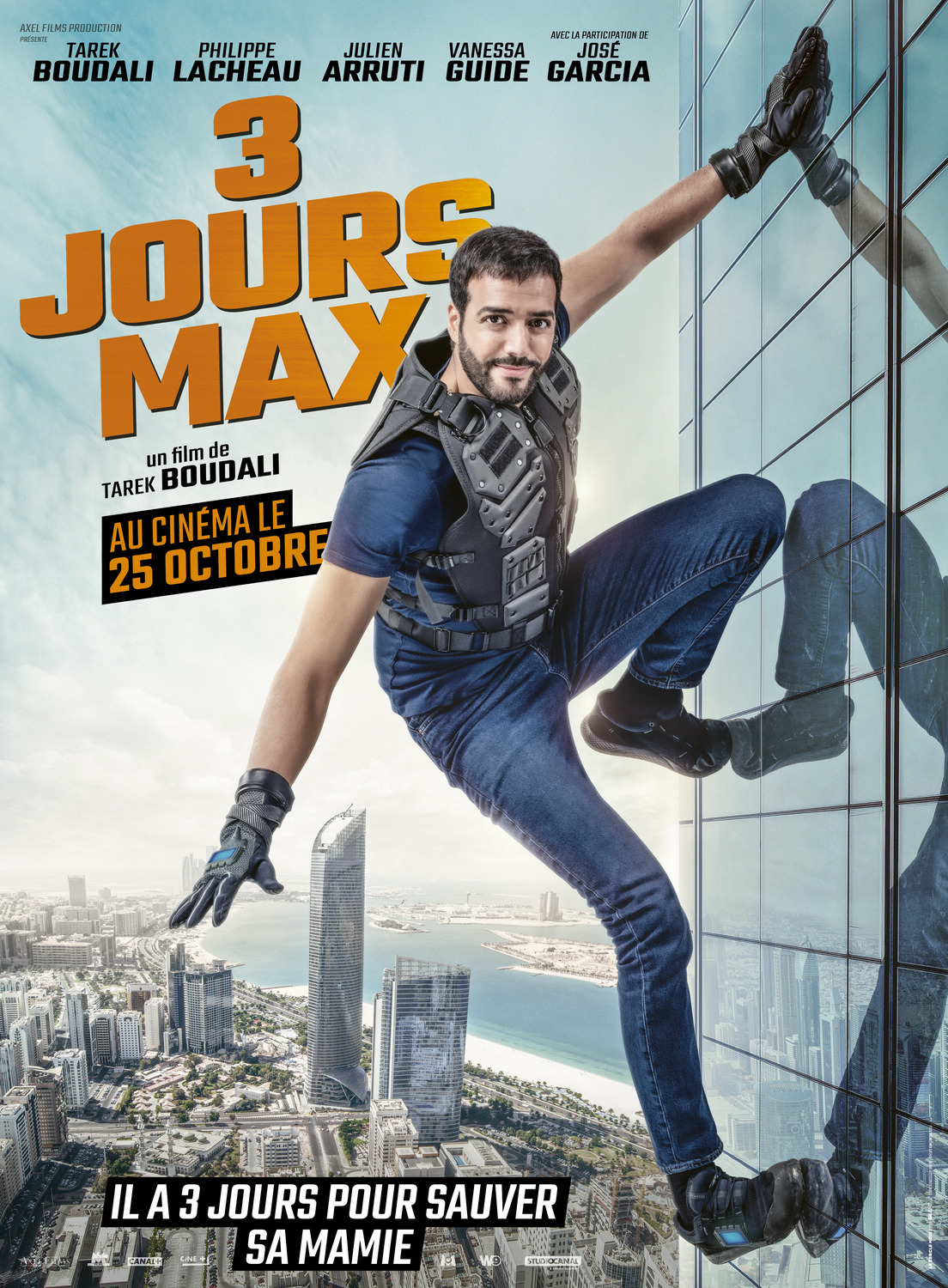 Extra Large Movie Poster Image for 3 jours max (#1 of 2)