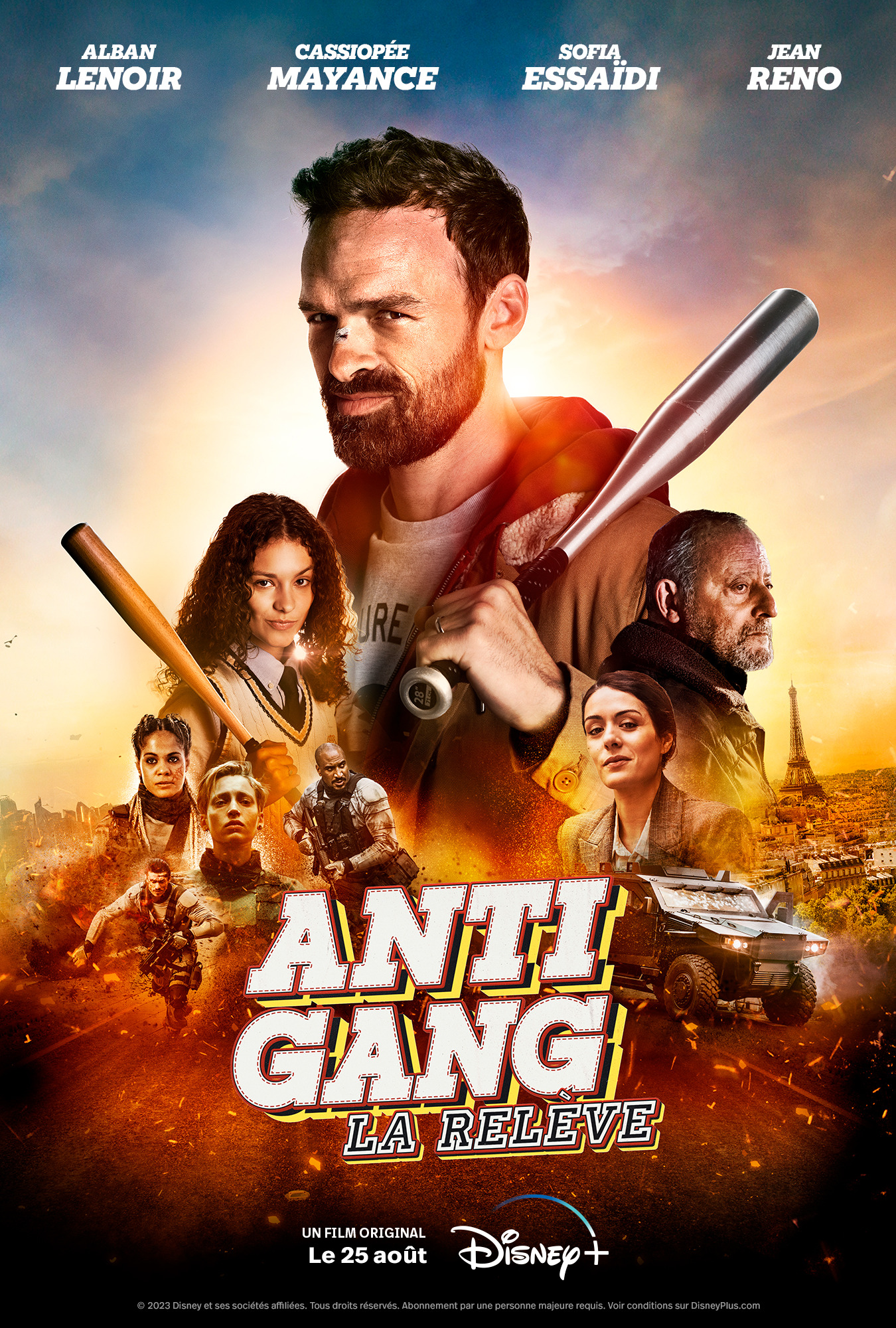 Mega Sized Movie Poster Image for Antigang: La relève 