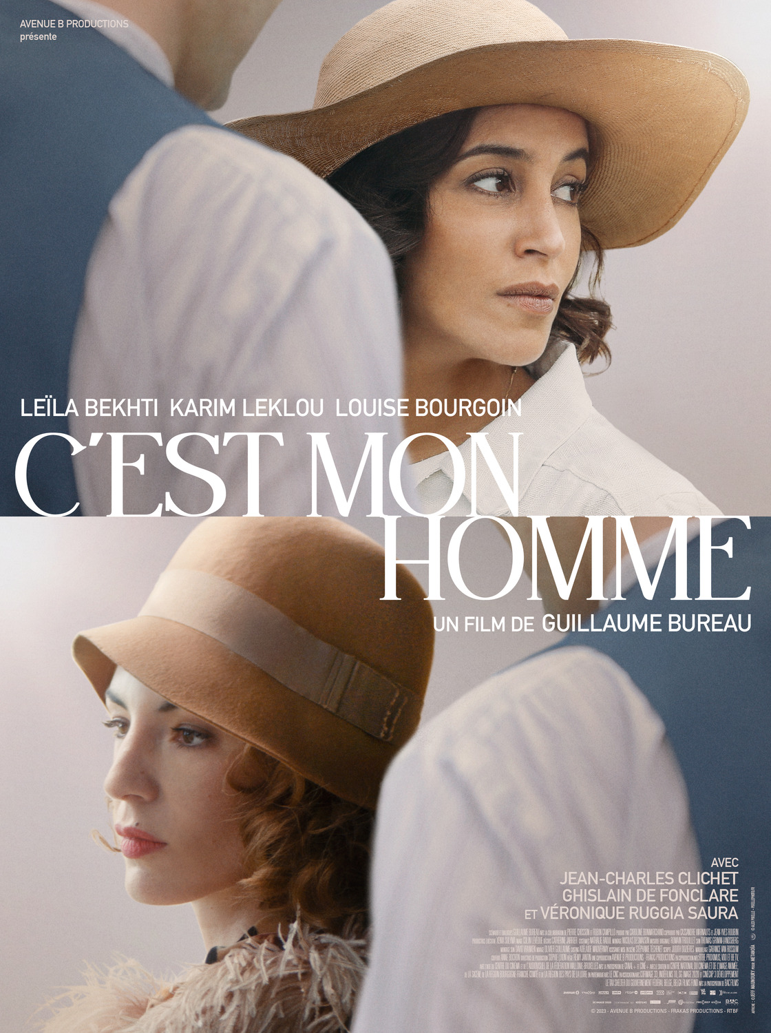 Extra Large Movie Poster Image for C'est mon homme 