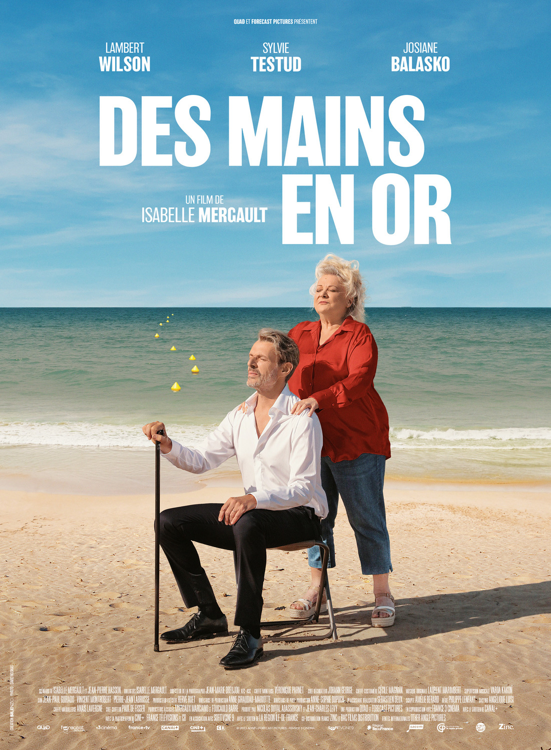 Extra Large Movie Poster Image for Des mains en or 