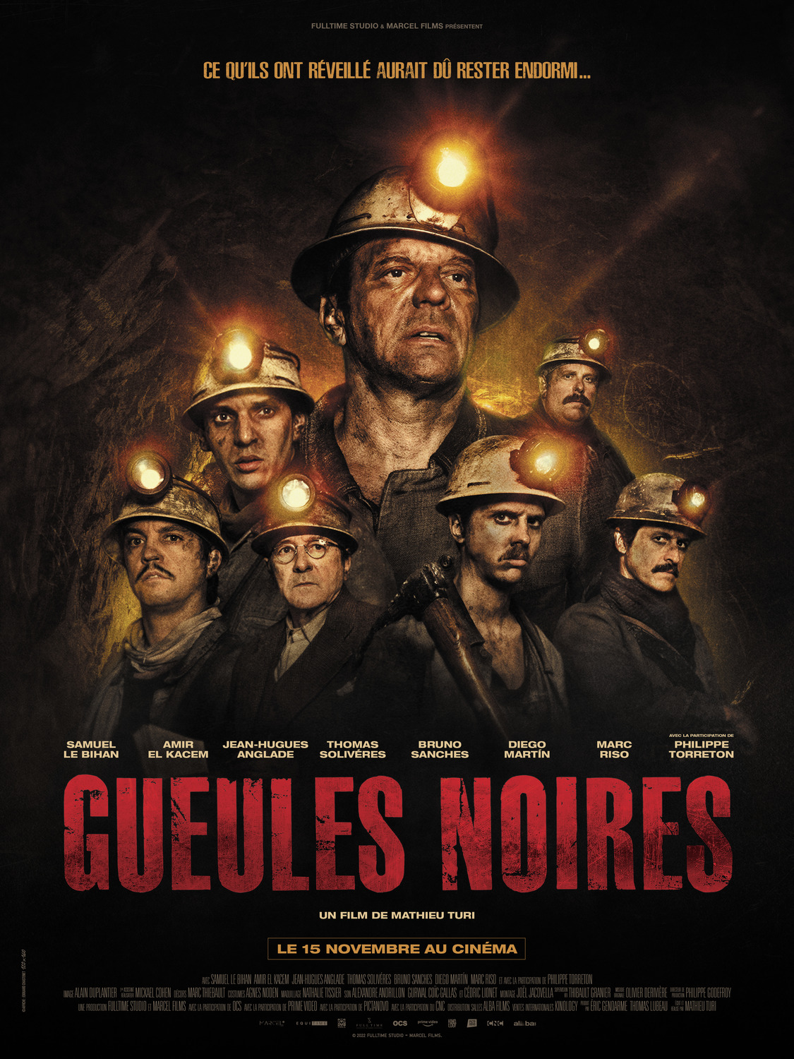 Extra Large Movie Poster Image for Gueules Noires (#5 of 6)
