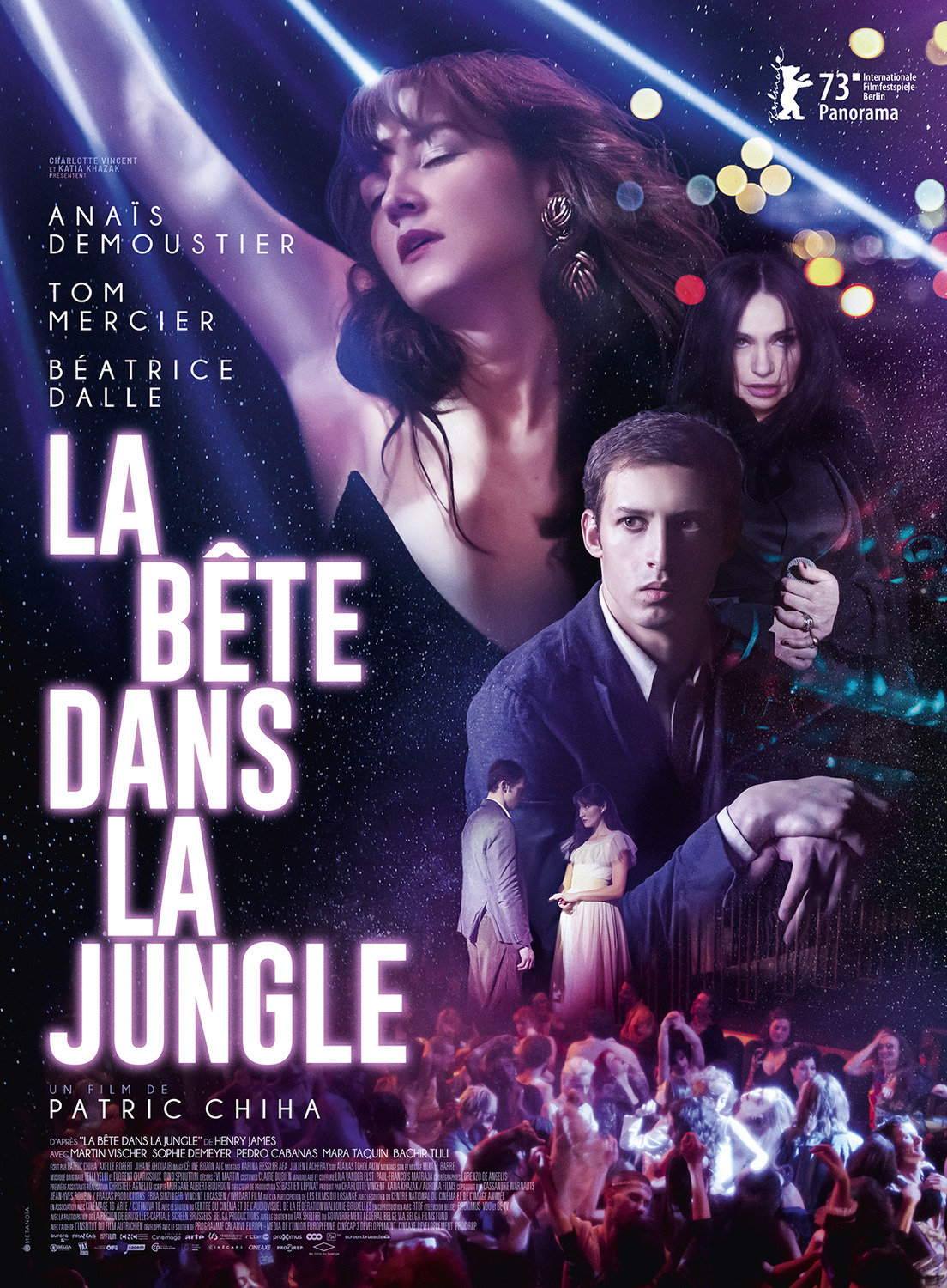 Extra Large Movie Poster Image for La bête dans la jungle 