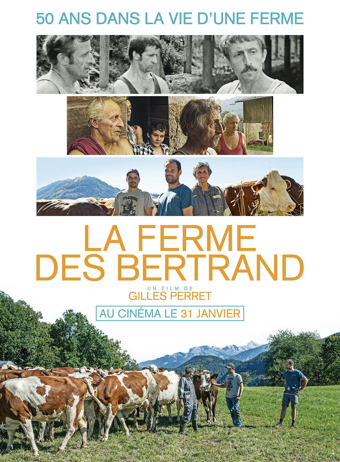 Extra Large Movie Poster Image for La ferme des Bertrand 