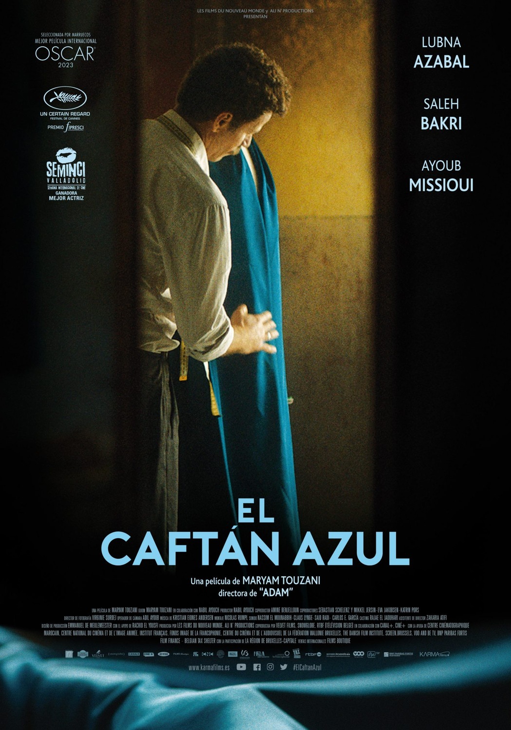 Extra Large Movie Poster Image for Le bleu du caftan (#1 of 2)