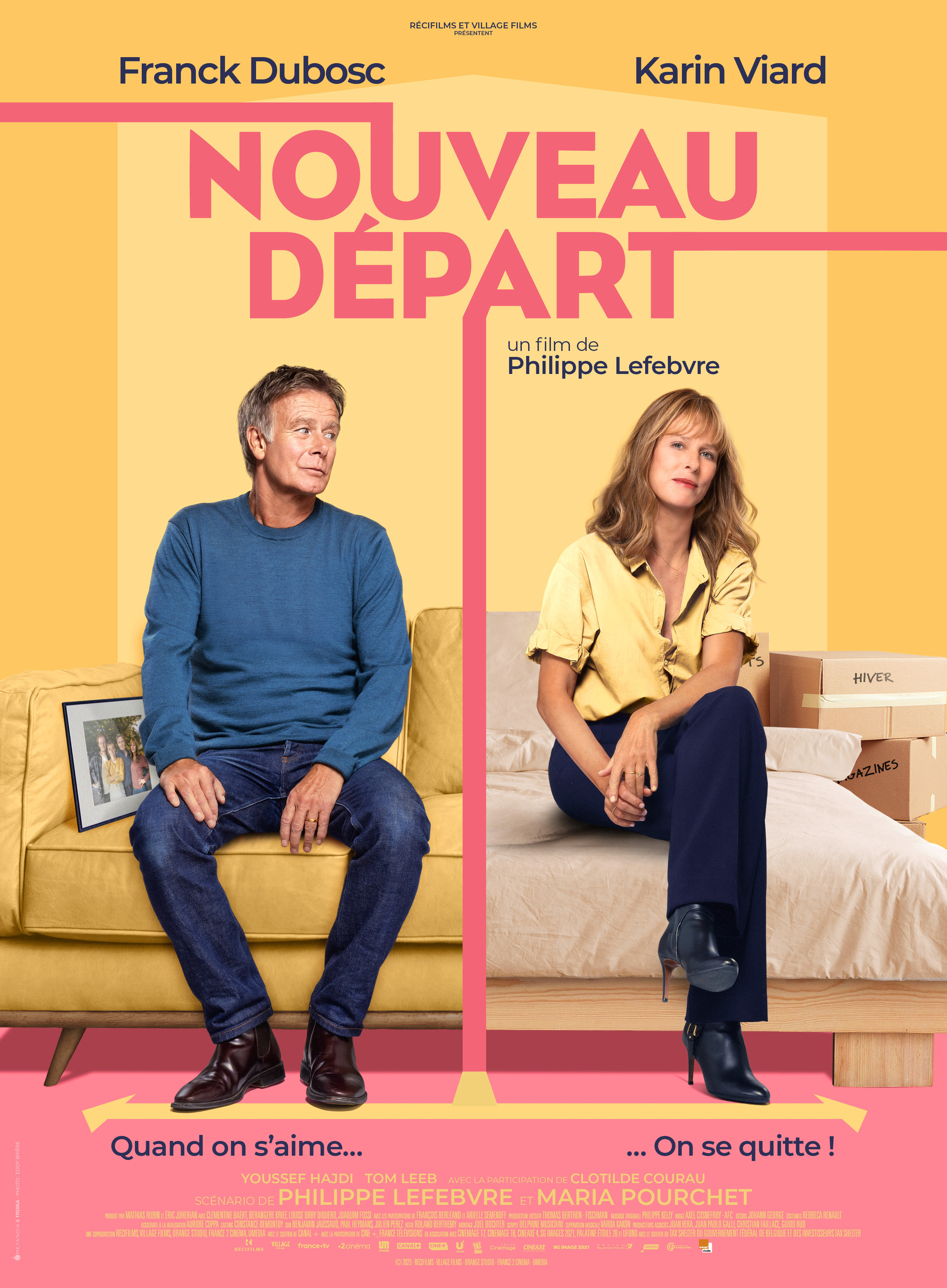 Mega Sized Movie Poster Image for Nouveau départ 