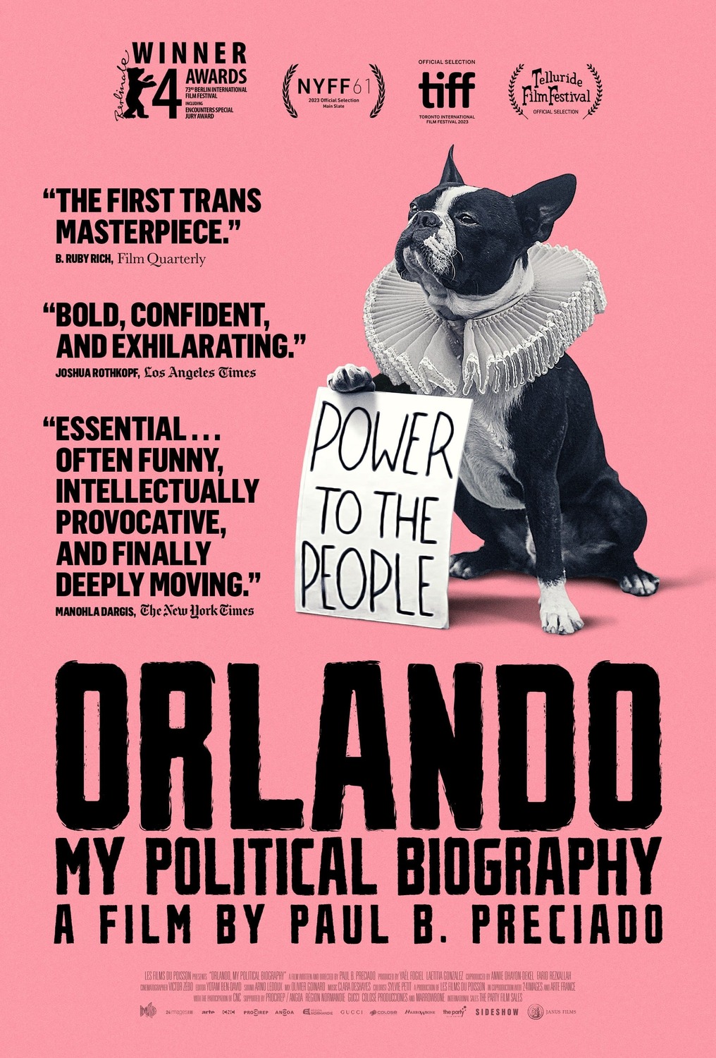 Extra Large Movie Poster Image for Orlando, ma biographie politique 