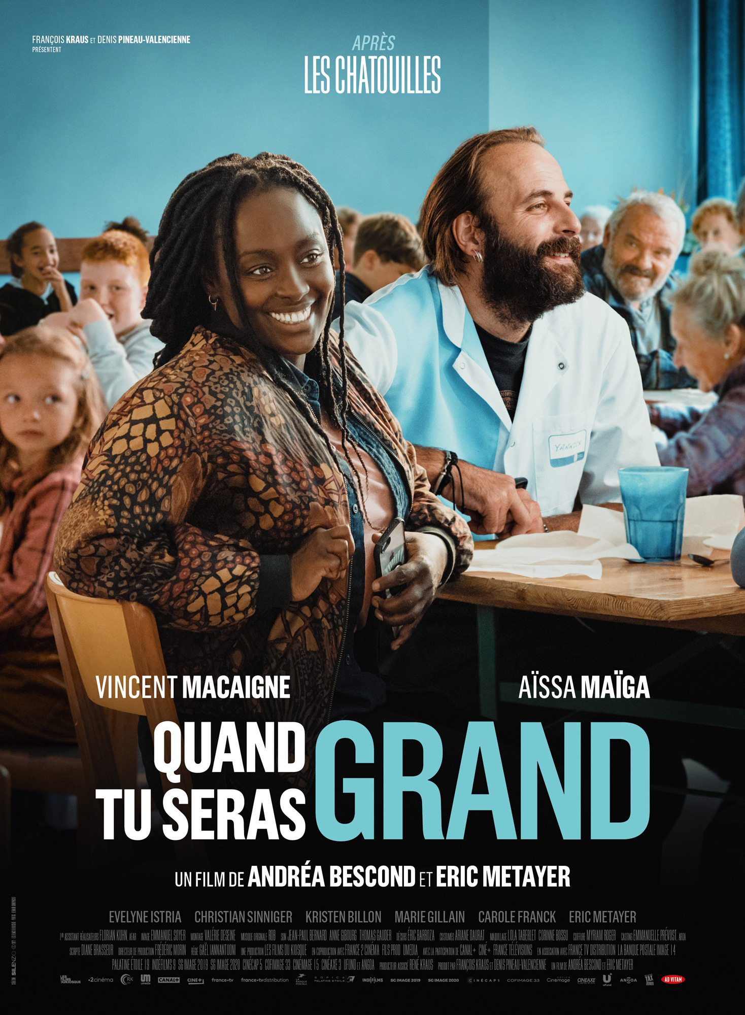 Mega Sized Movie Poster Image for Quand tu seras grand 