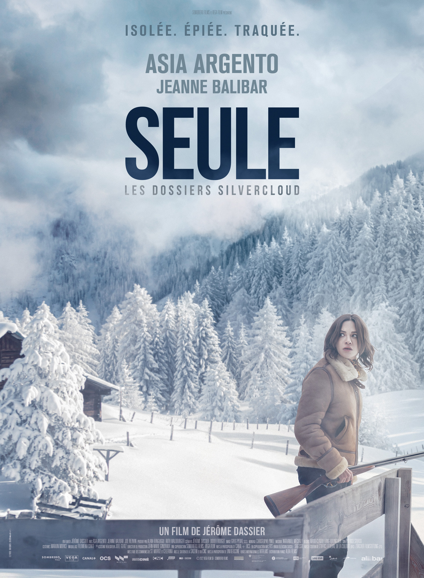 Mega Sized Movie Poster Image for Seule: Les dossiers Silvercloud 