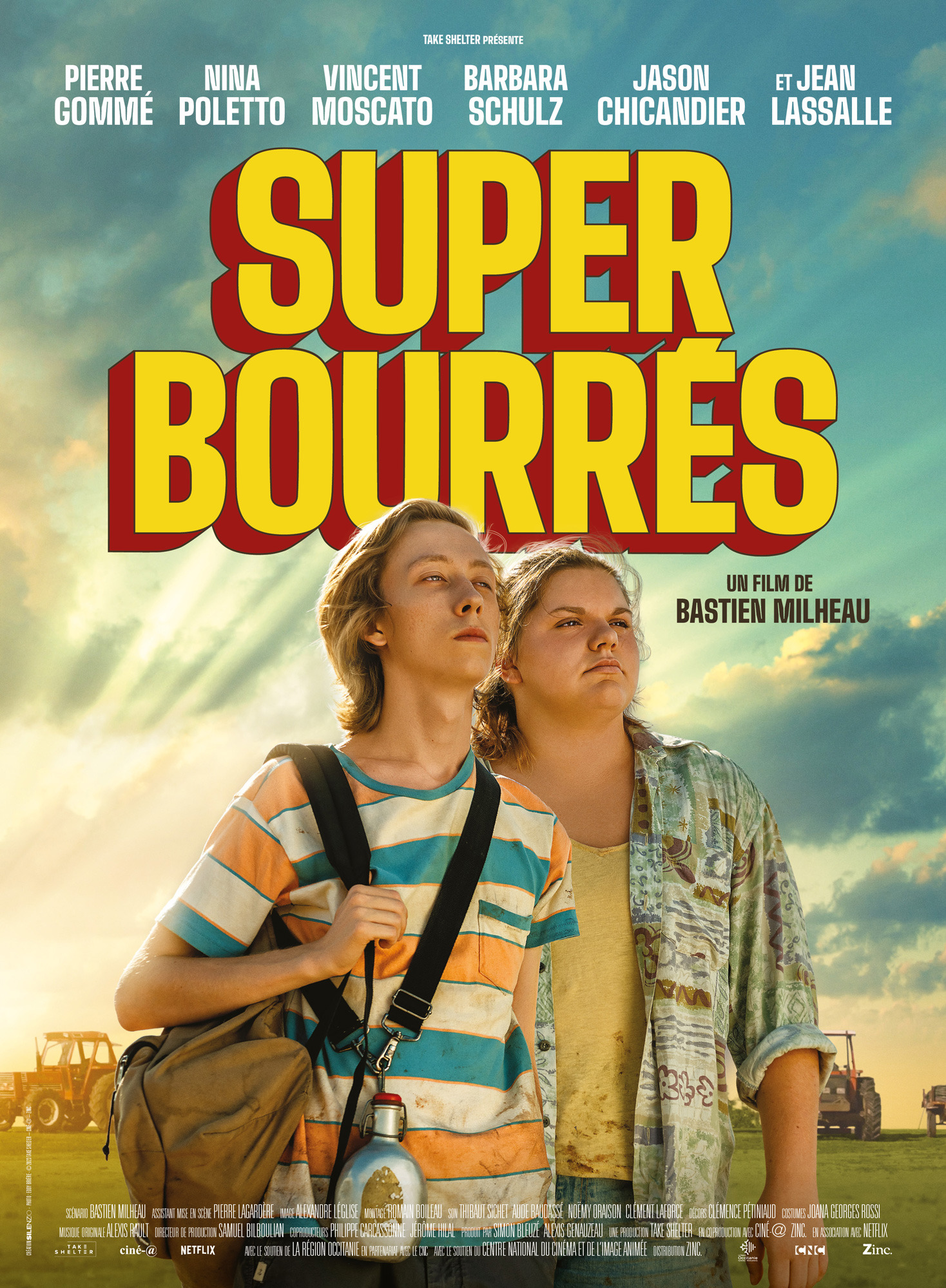 Mega Sized Movie Poster Image for Super bourrés 