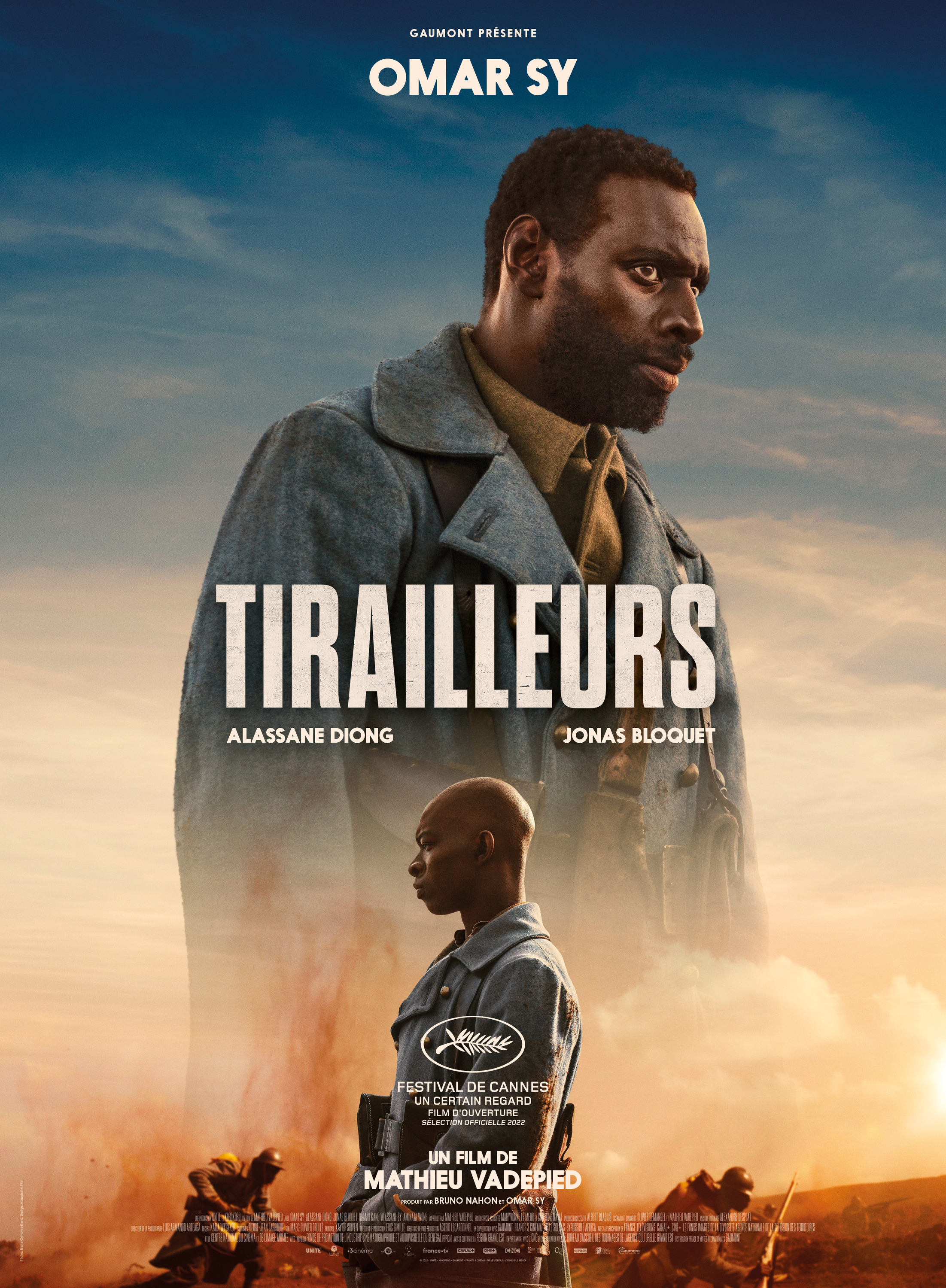 Mega Sized Movie Poster Image for Tirailleurs 
