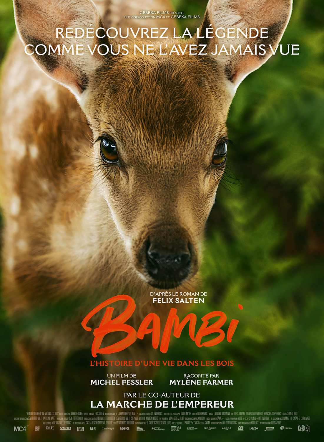 Extra Large Movie Poster Image for Bambi, l'histoire d'une vie dans les bois (#2 of 2)