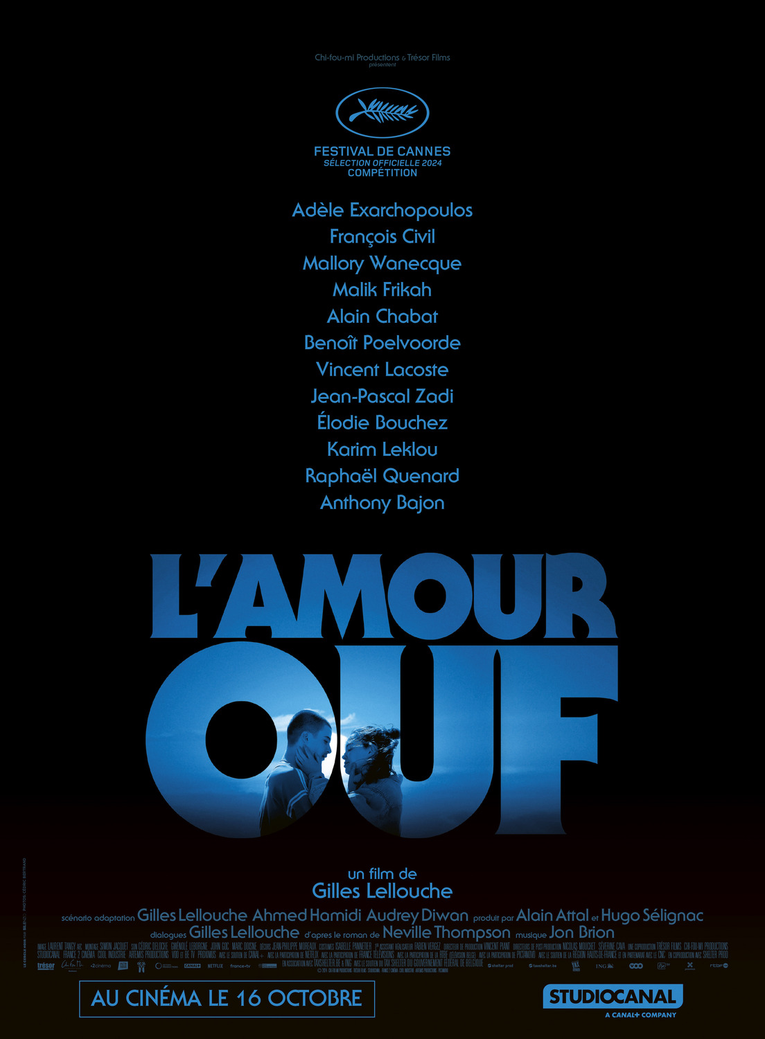 Extra Large Movie Poster Image for L'amour ouf (#3 of 4)