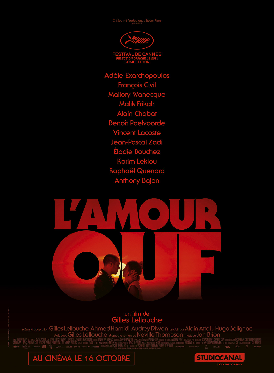 Extra Large Movie Poster Image for L'amour ouf (#4 of 4)