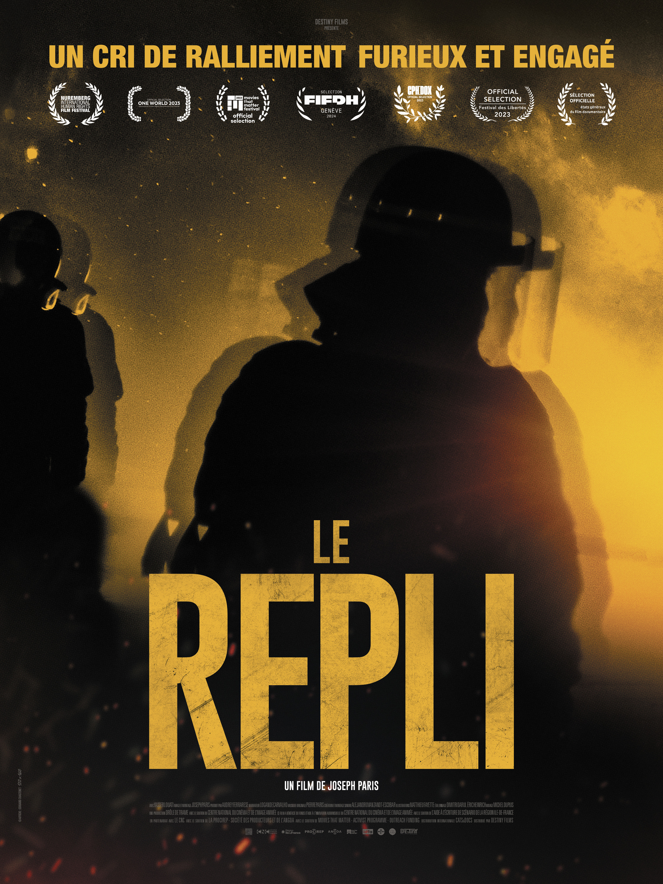 Mega Sized Movie Poster Image for Le Repli 