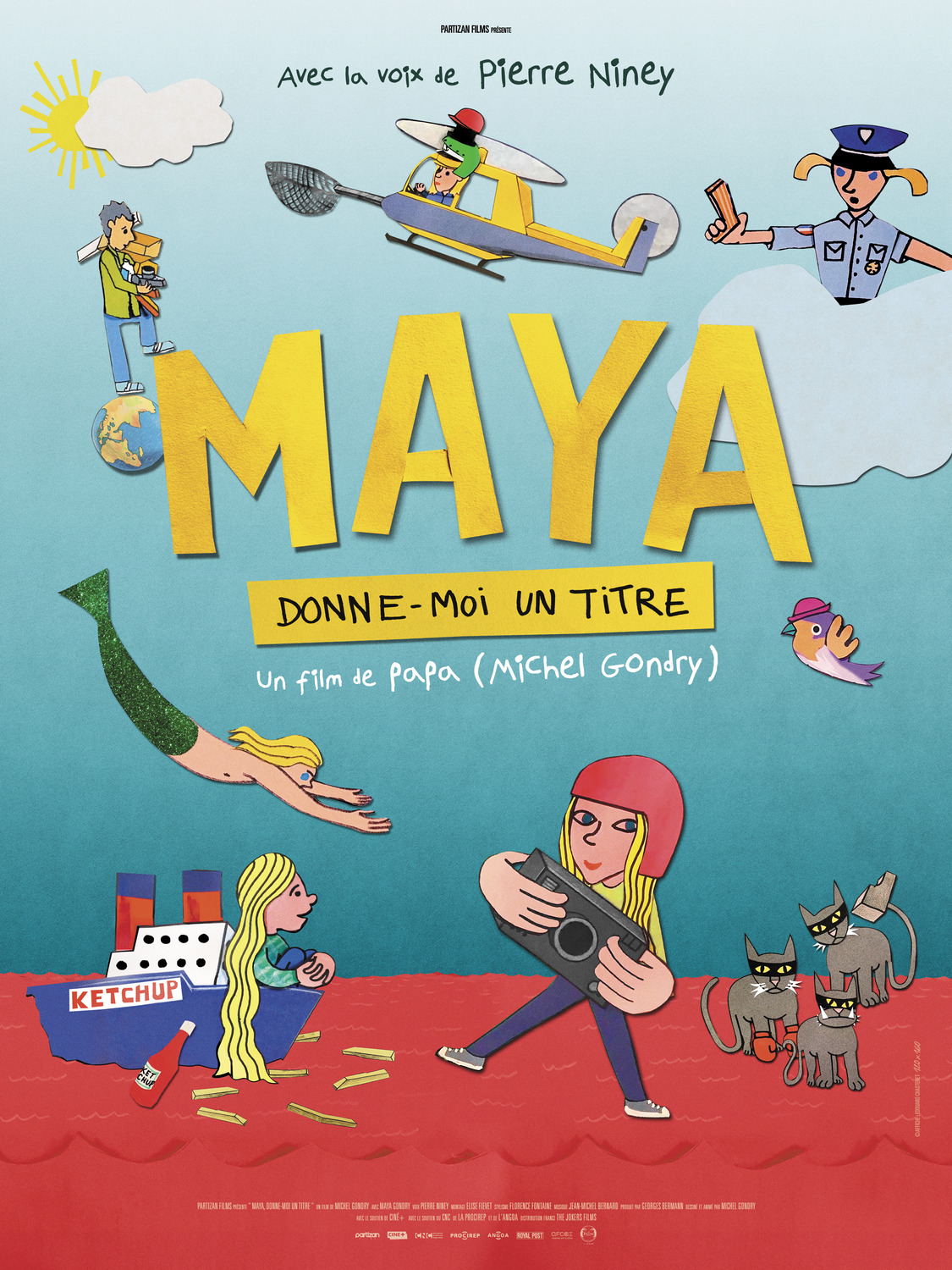 Extra Large Movie Poster Image for Maya, donne-moi un titre 