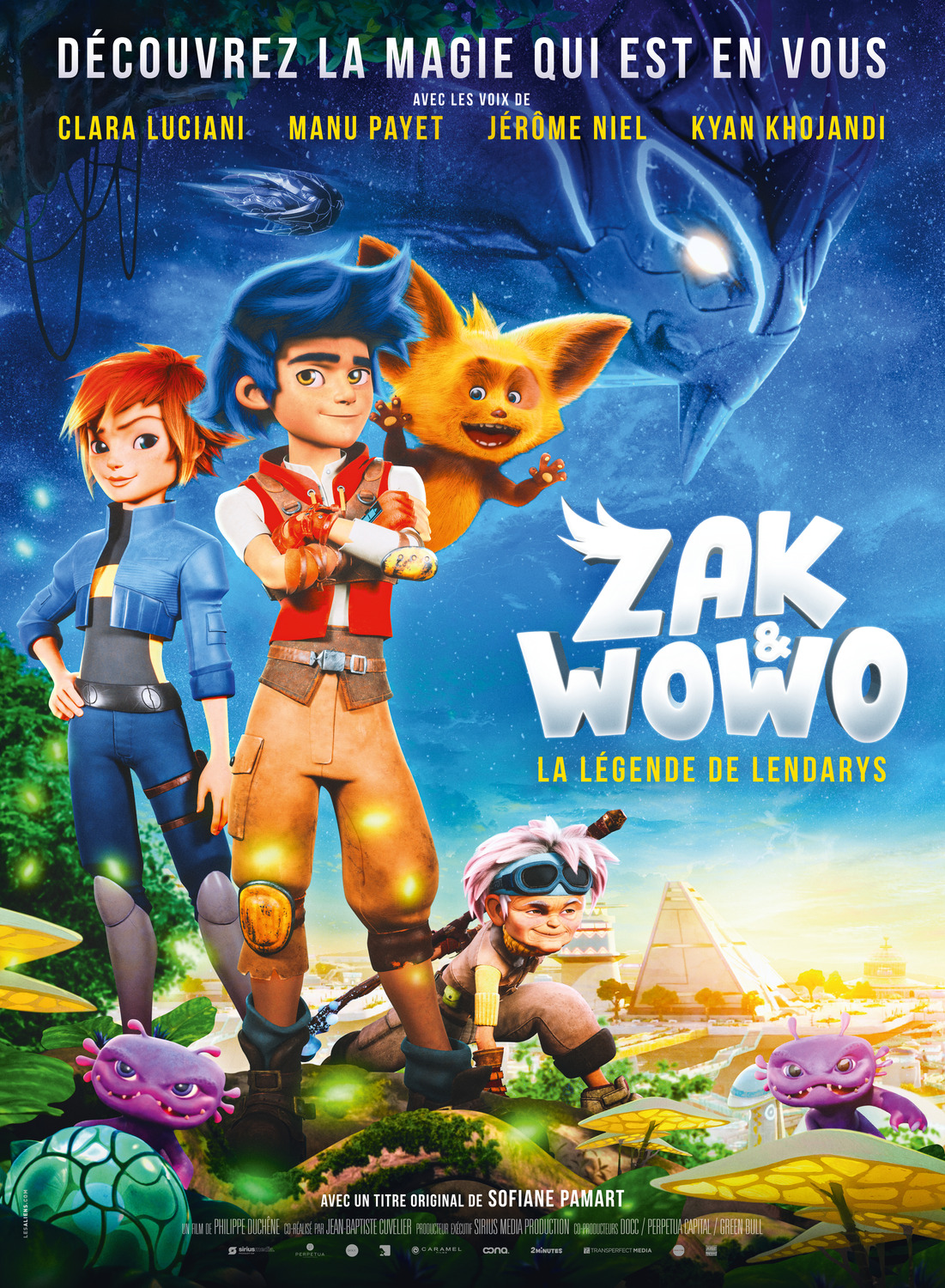 Extra Large Movie Poster Image for Zak & Wowo, la légende de Lendarys 