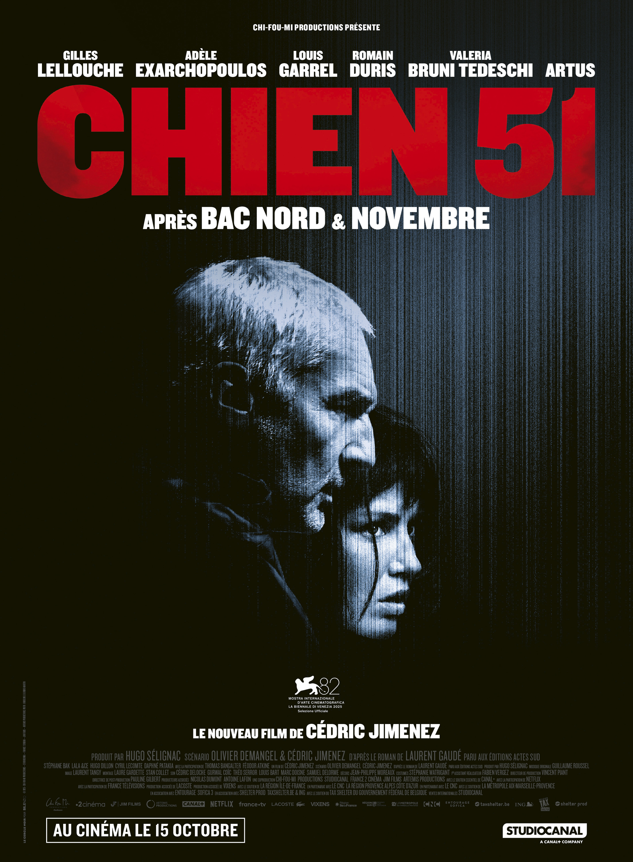 Mega Sized Movie Poster Image for Chien 51 