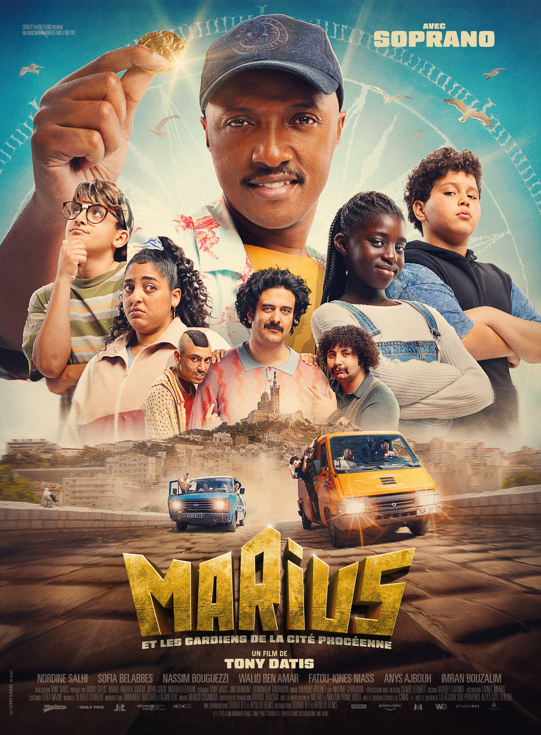 Extra Large Movie Poster Image for Marius Et les Gardiens de la Cité Phocéenne 