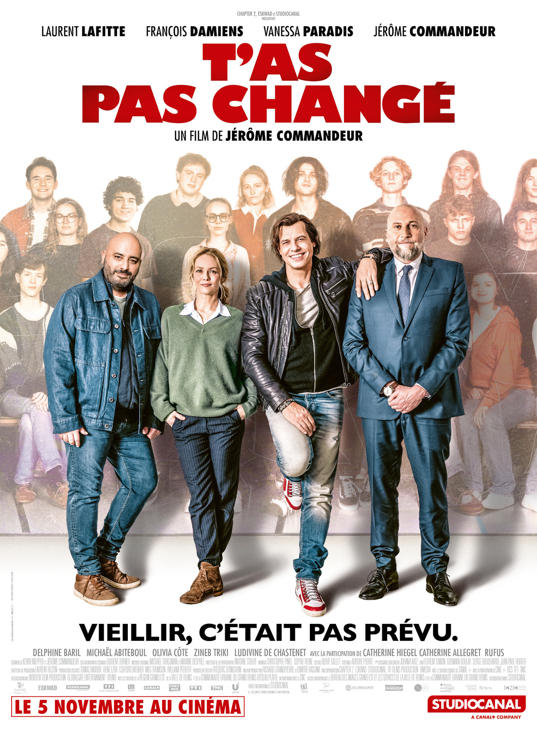 Extra Large Movie Poster Image for T'as pas changé 