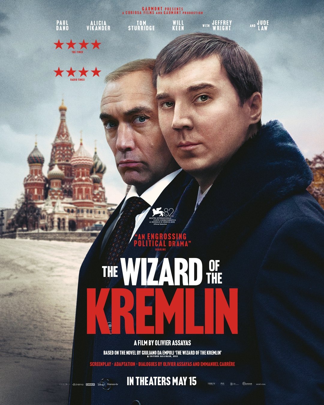 Extra Large Movie Poster Image for Le mage du Kremlin (#3 of 3)