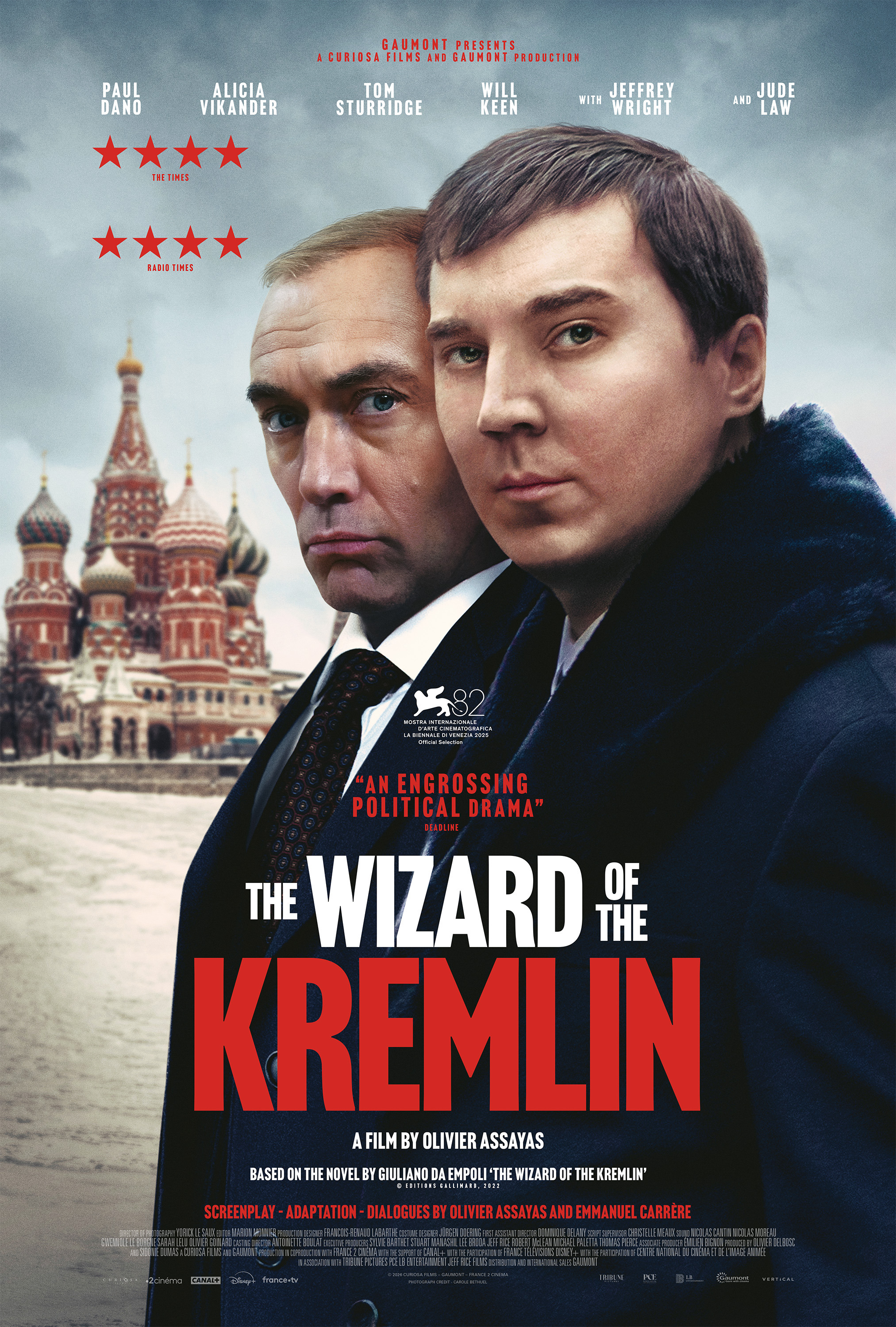 Mega Sized Movie Poster Image for Le mage du Kremlin (#3 of 3)
