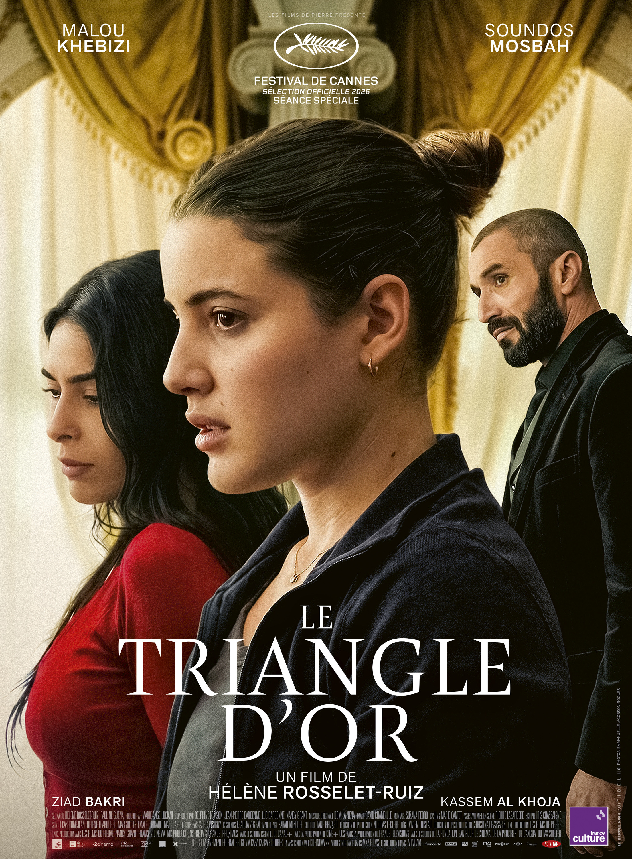 Mega Sized Movie Poster Image for Le triangle d'or 