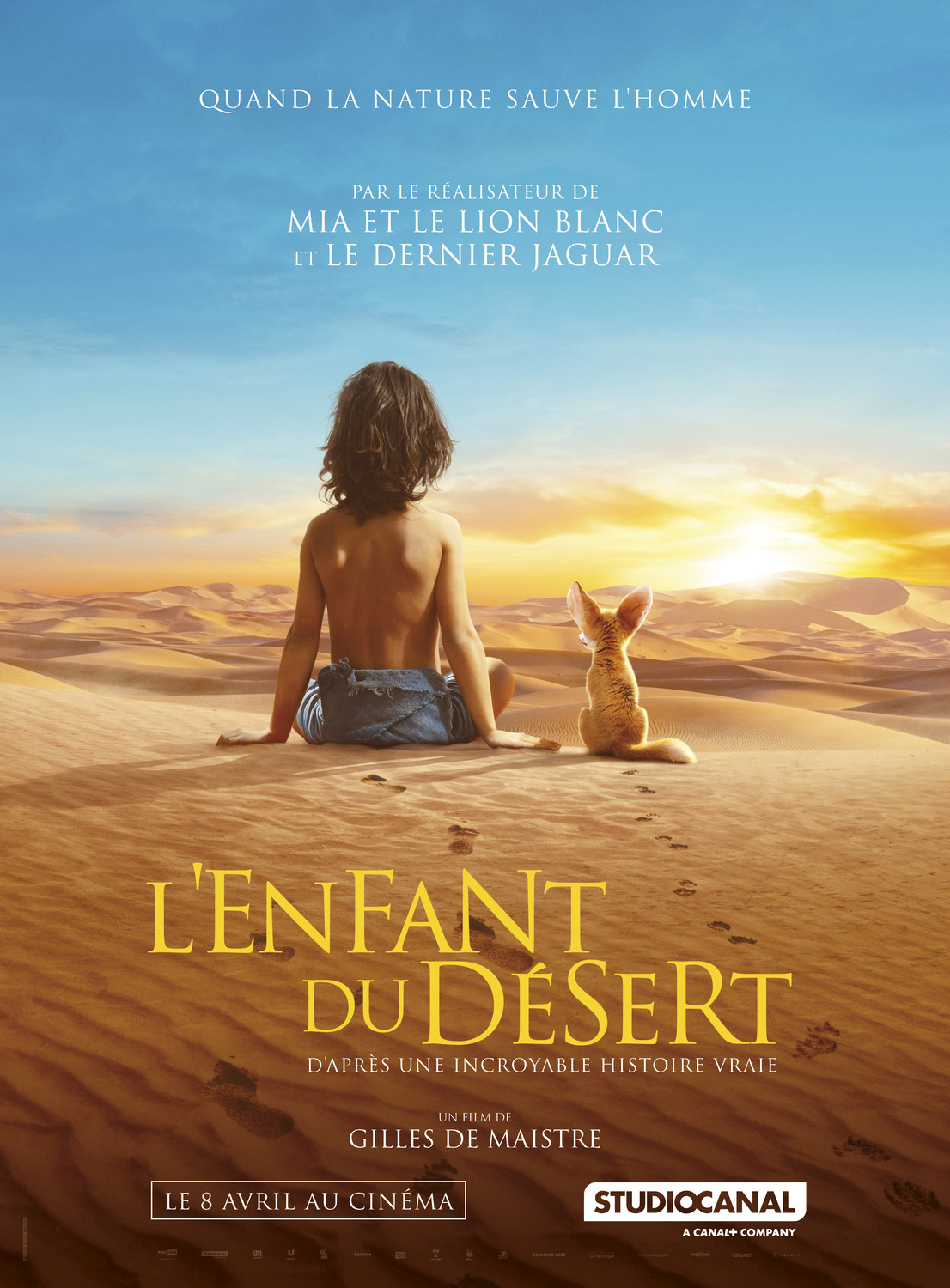 Extra Large Movie Poster Image for L'enfant du désert (#1 of 2)