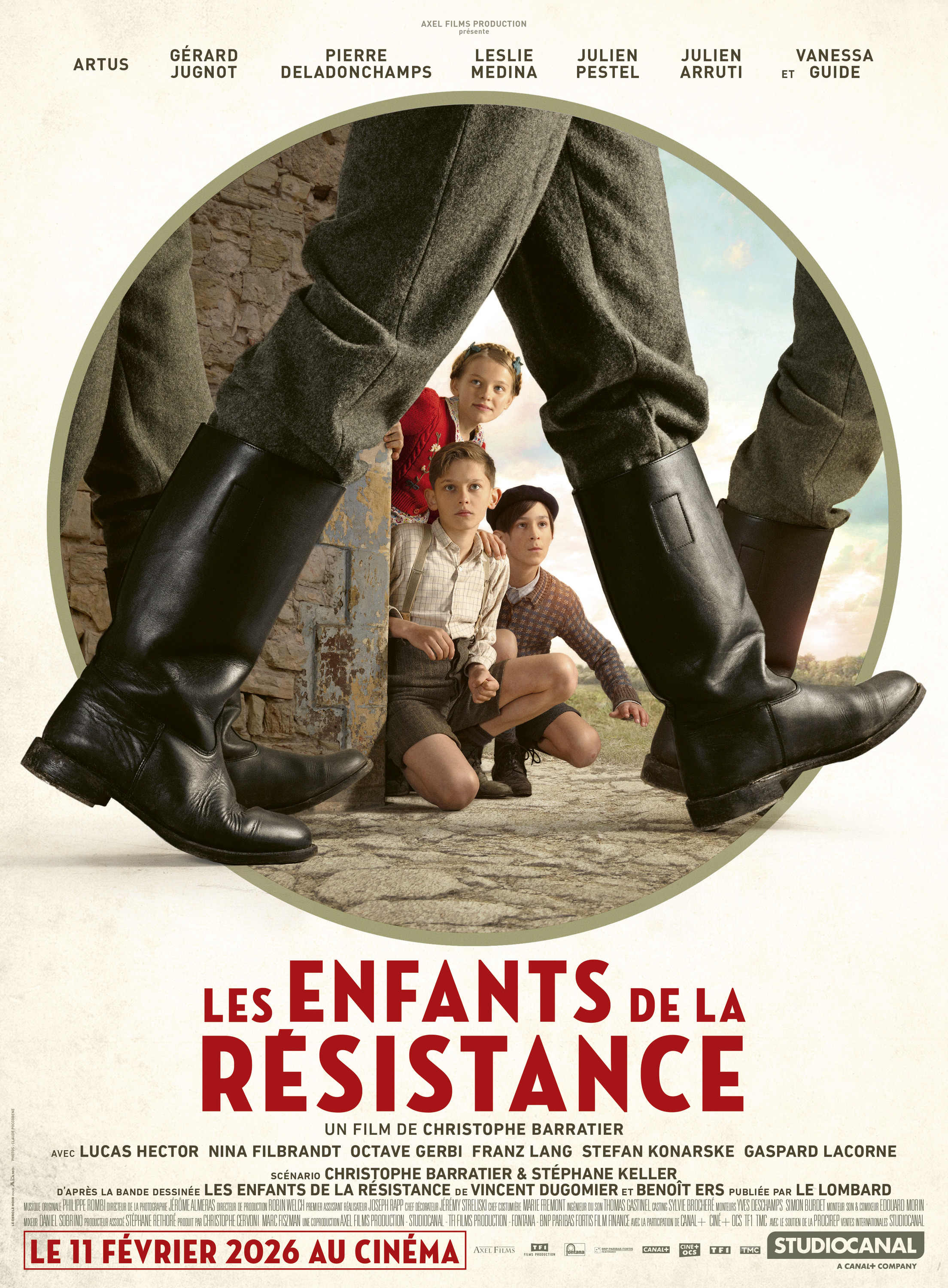 Mega Sized Movie Poster Image for Les enfants de la Résistance 