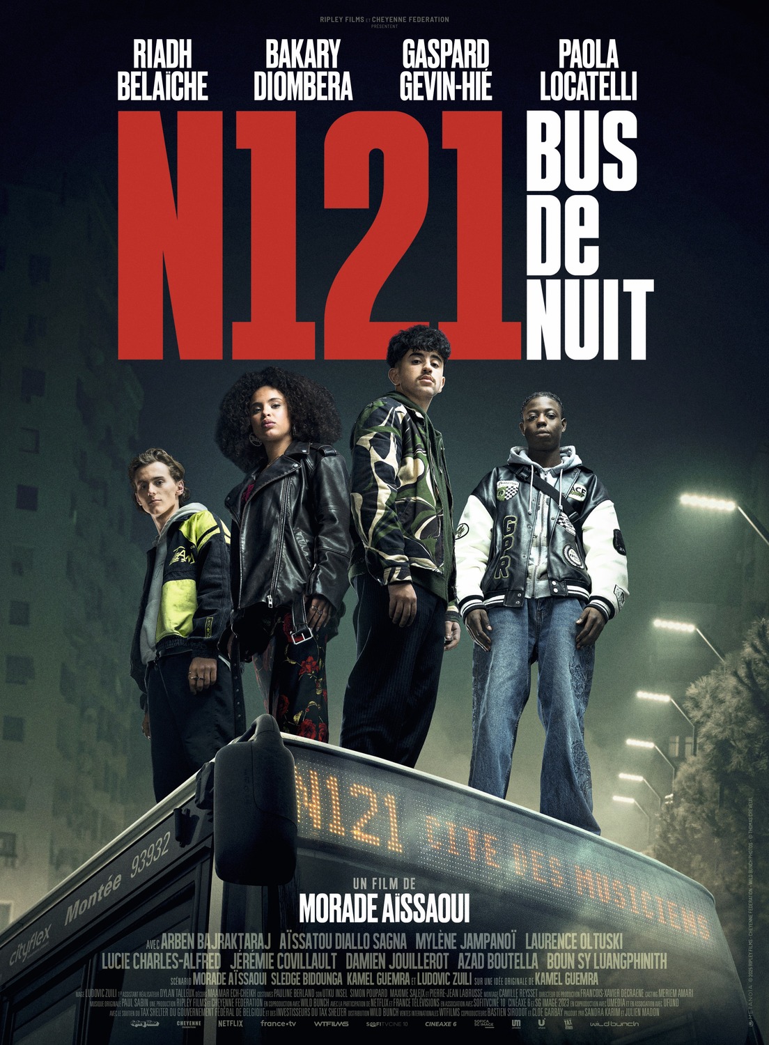 Extra Large Movie Poster Image for N121 - Bus de nuit 
