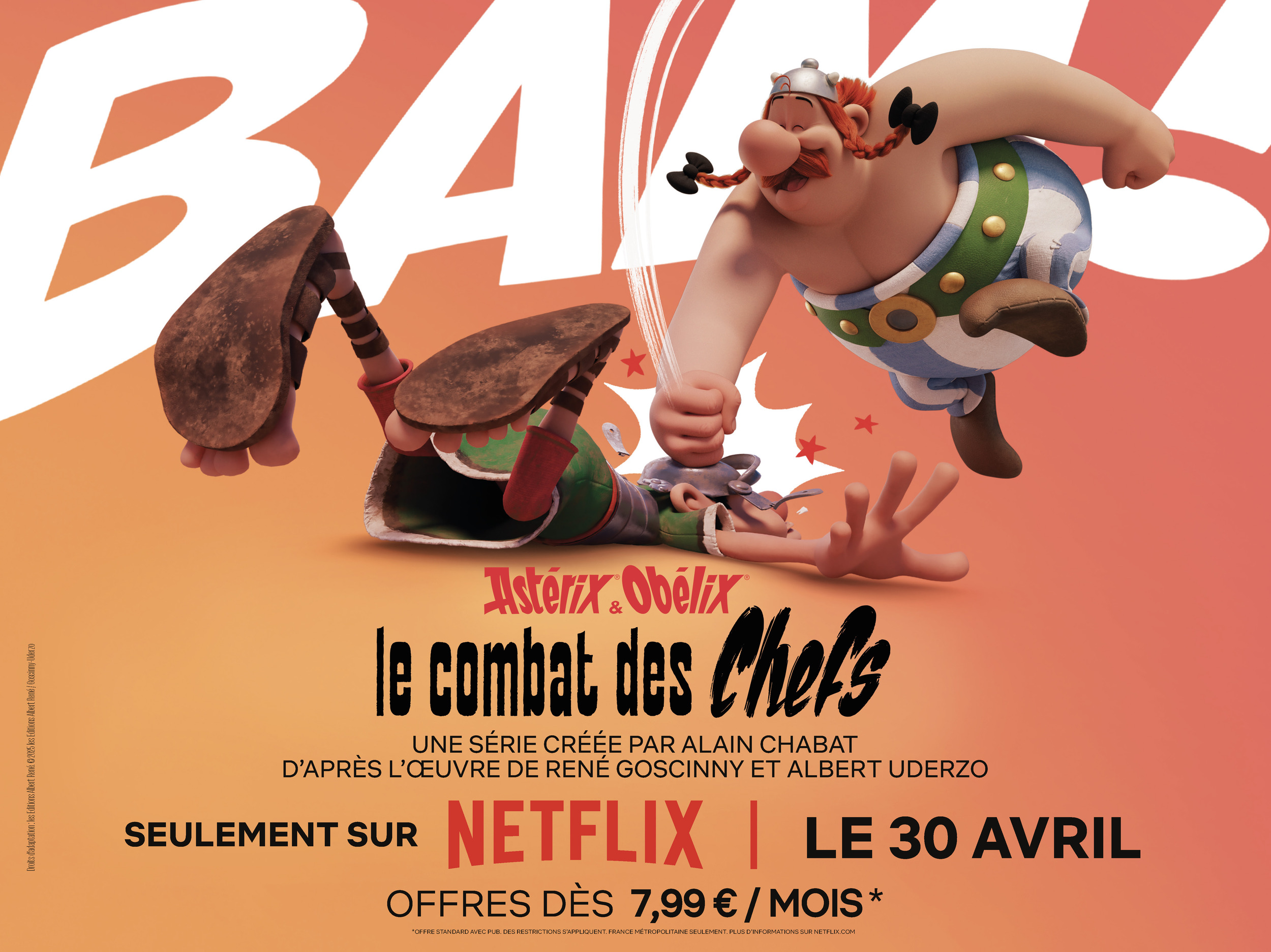 Mega Sized TV Poster Image for Astérix & Obélix : Le Combat des Chefs (#15 of 15)